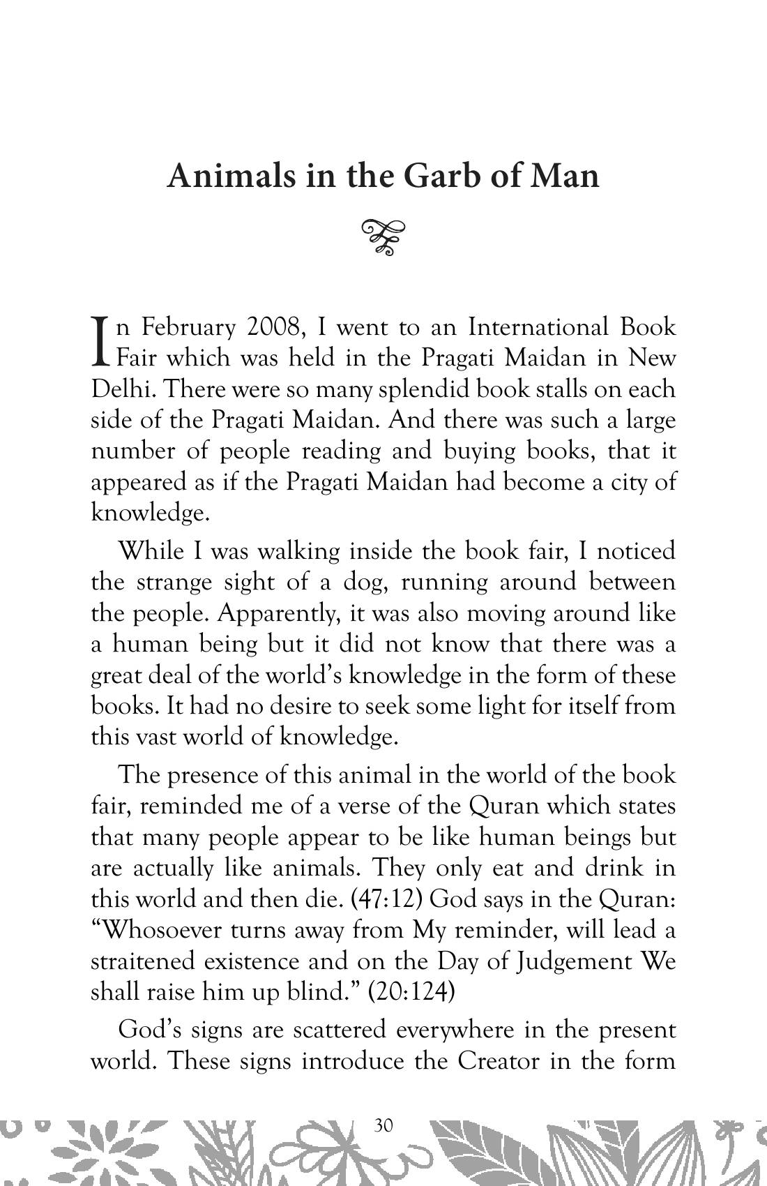 The printed page