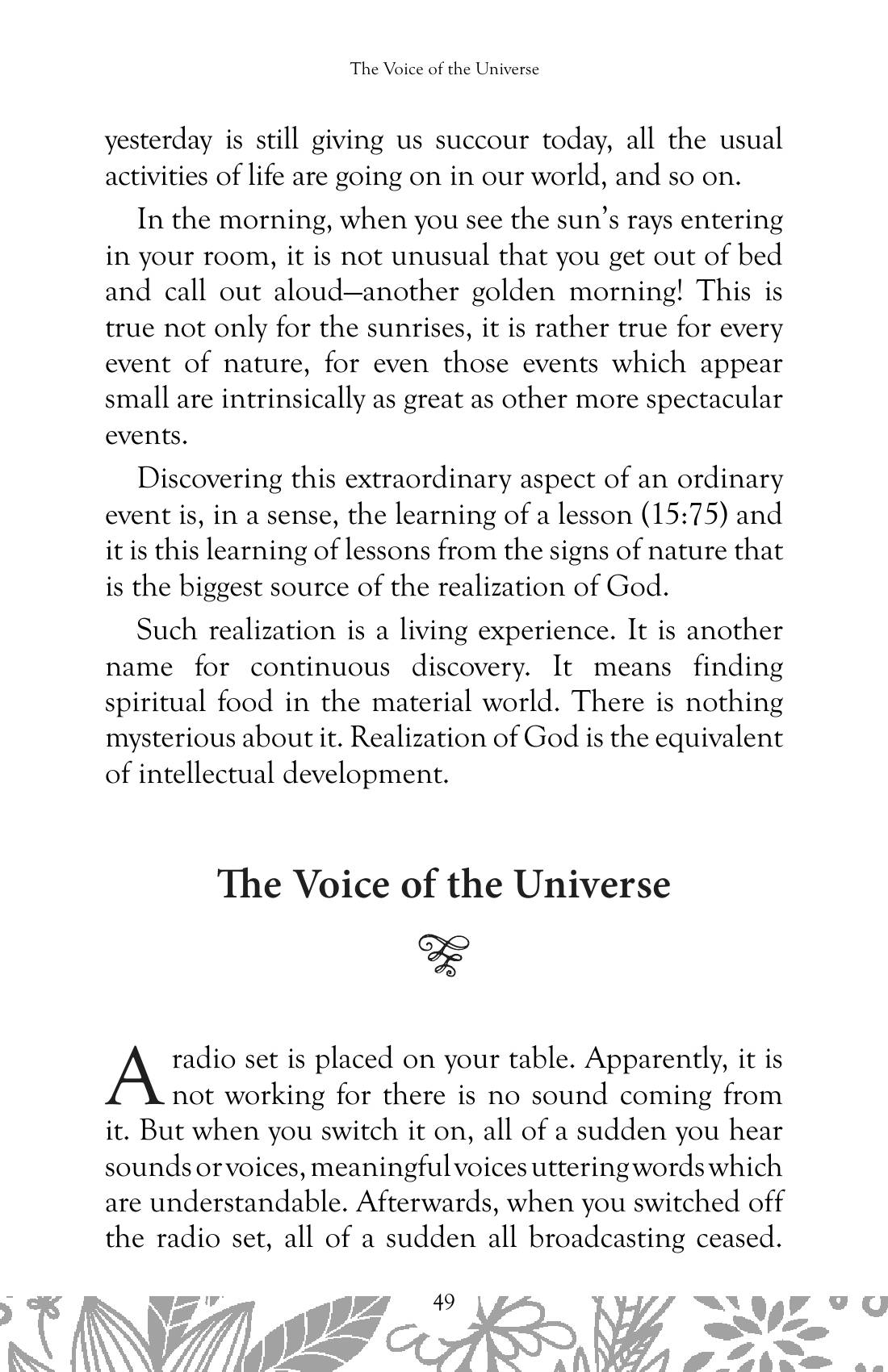 The printed page