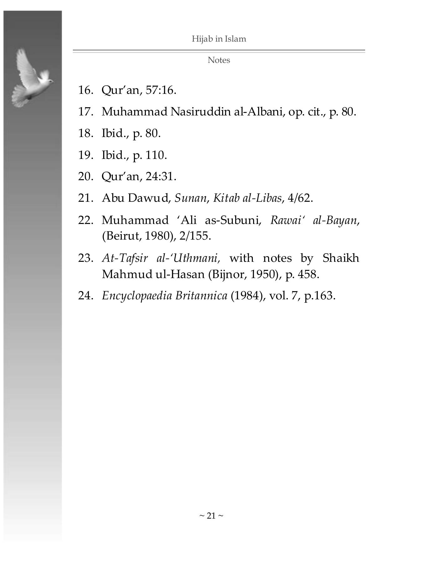 The printed page