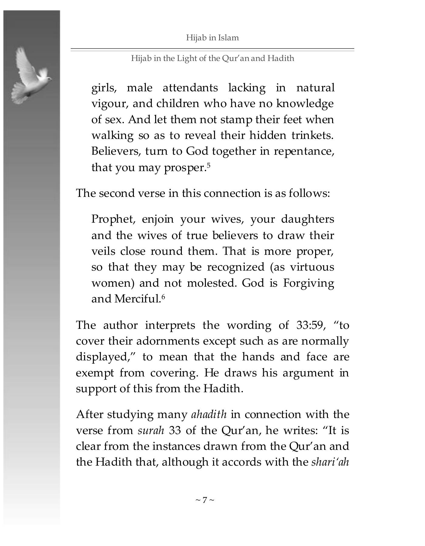 The printed page