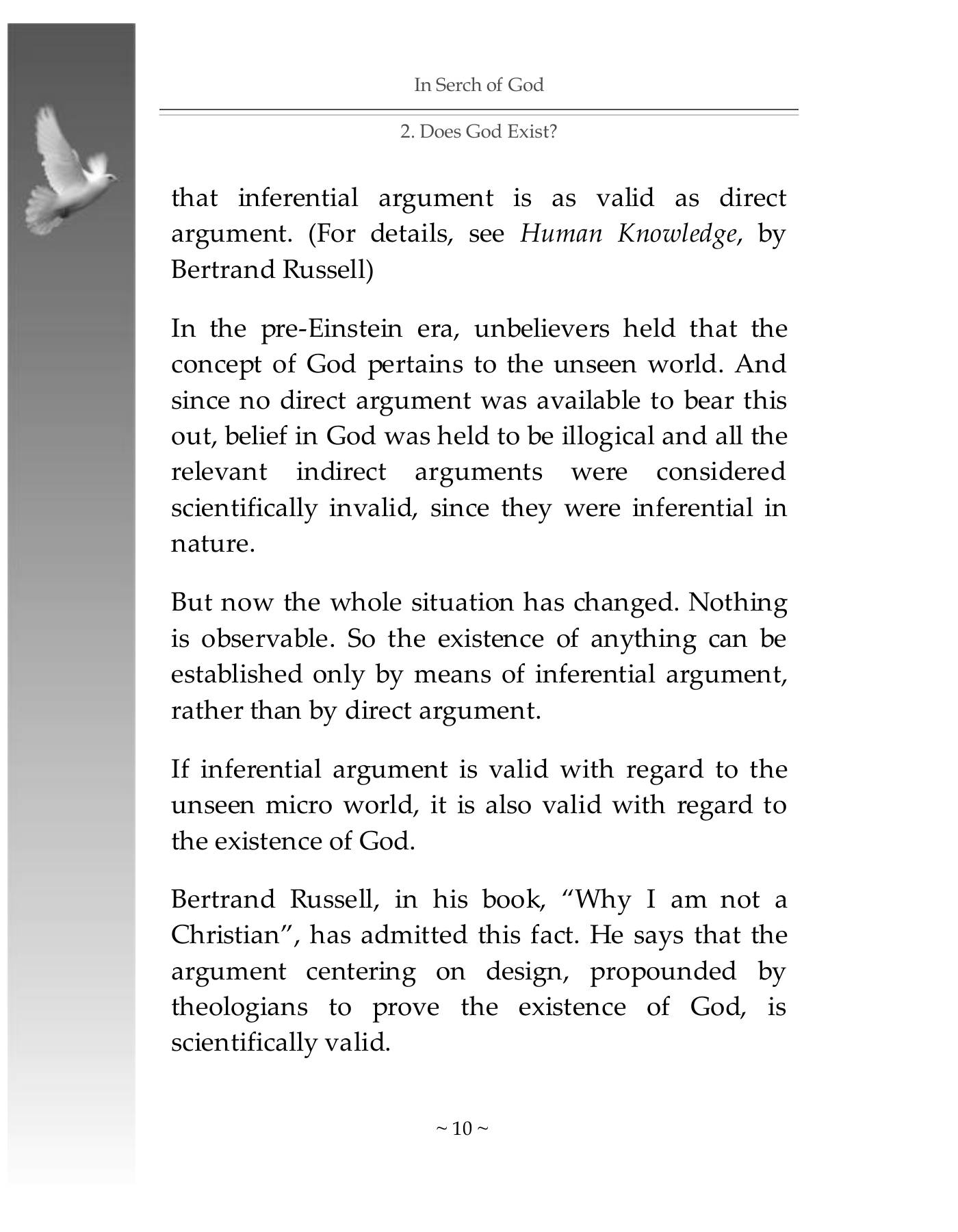 The printed page