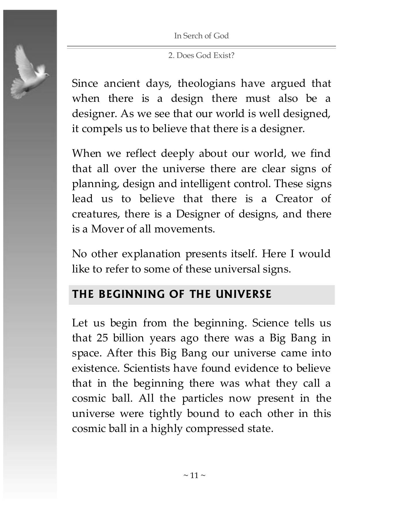 The printed page