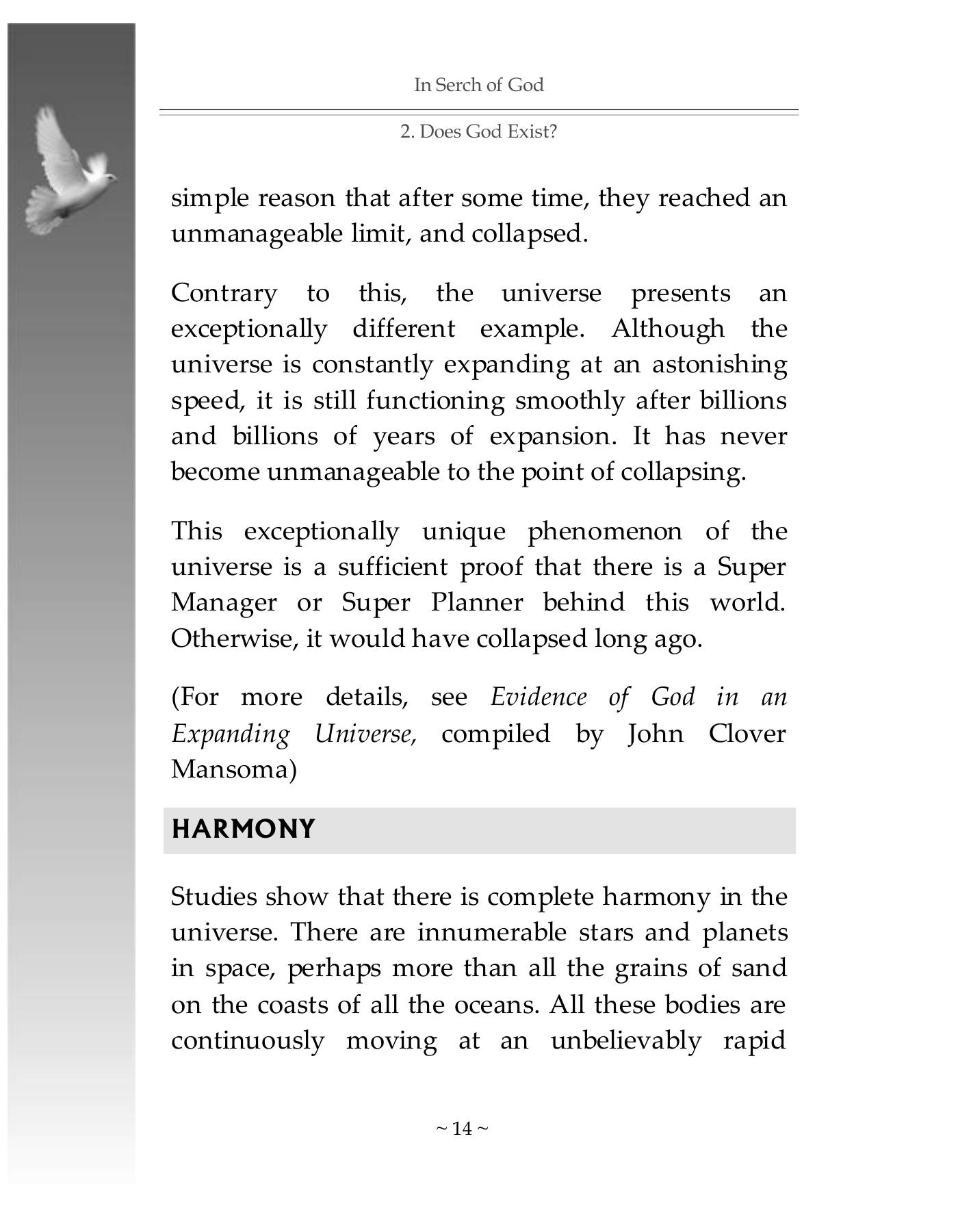 The printed page
