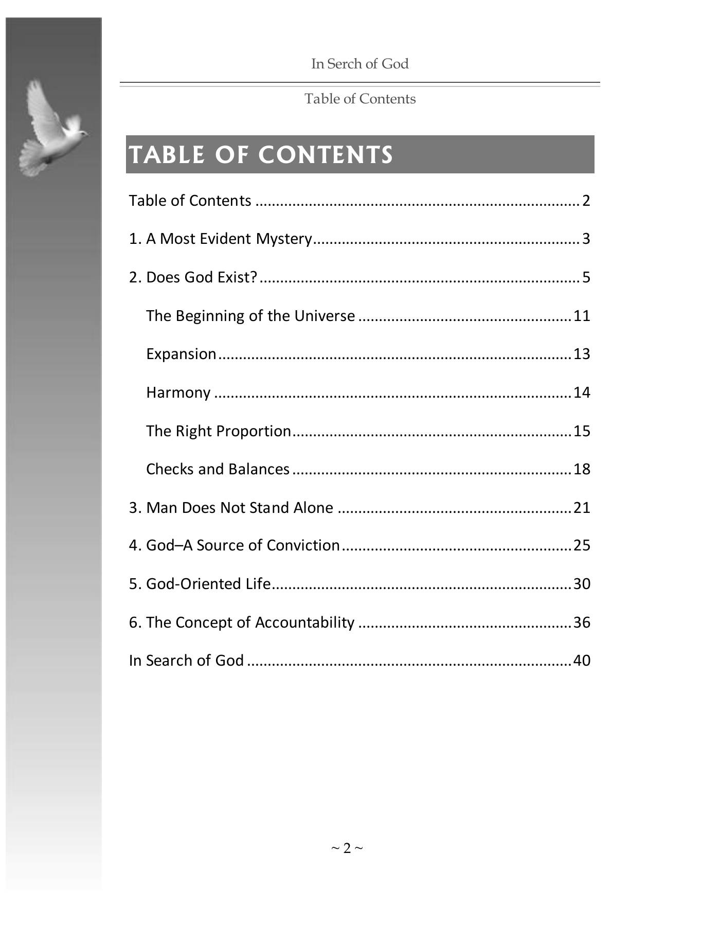 The printed page