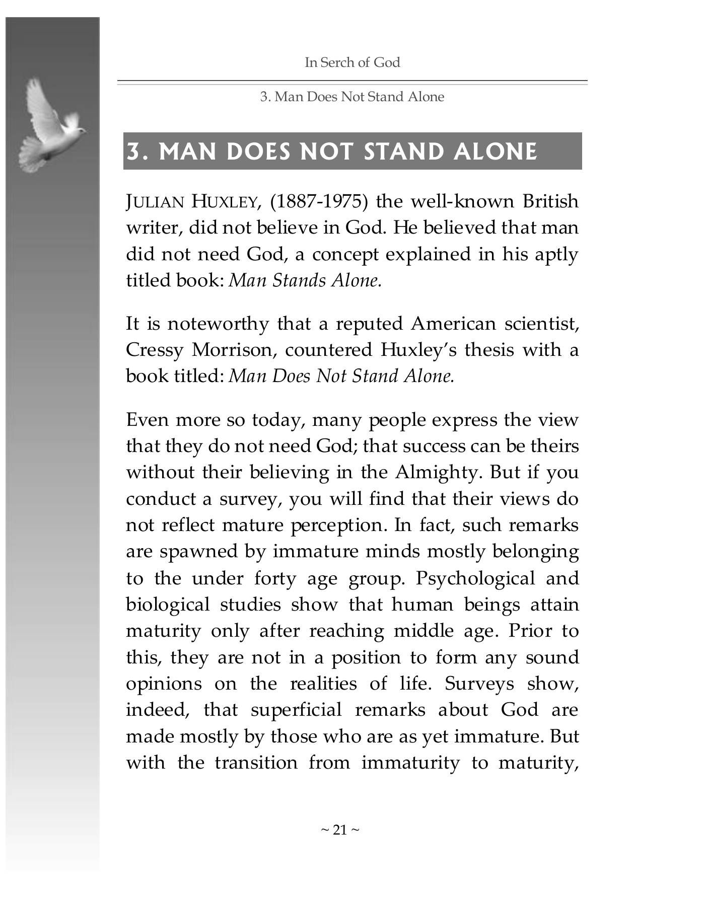 The printed page