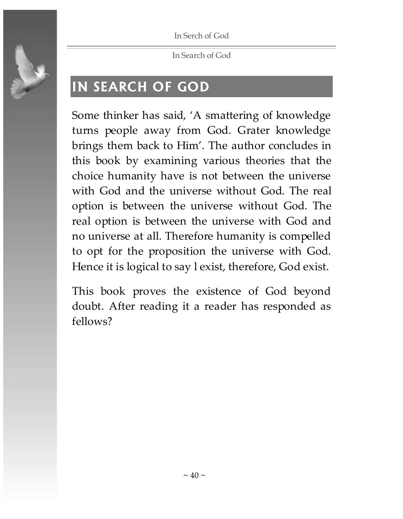 The printed page