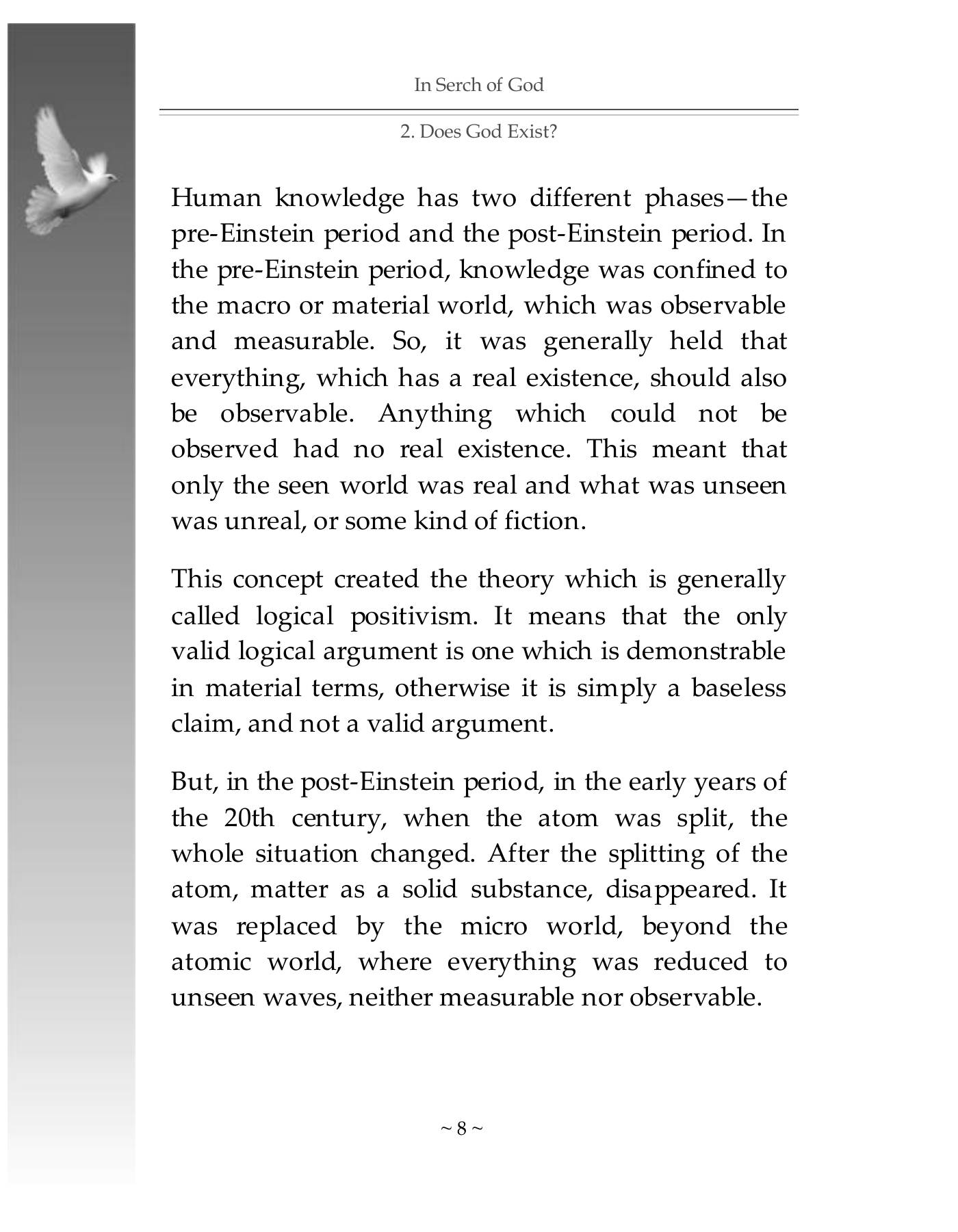 The printed page