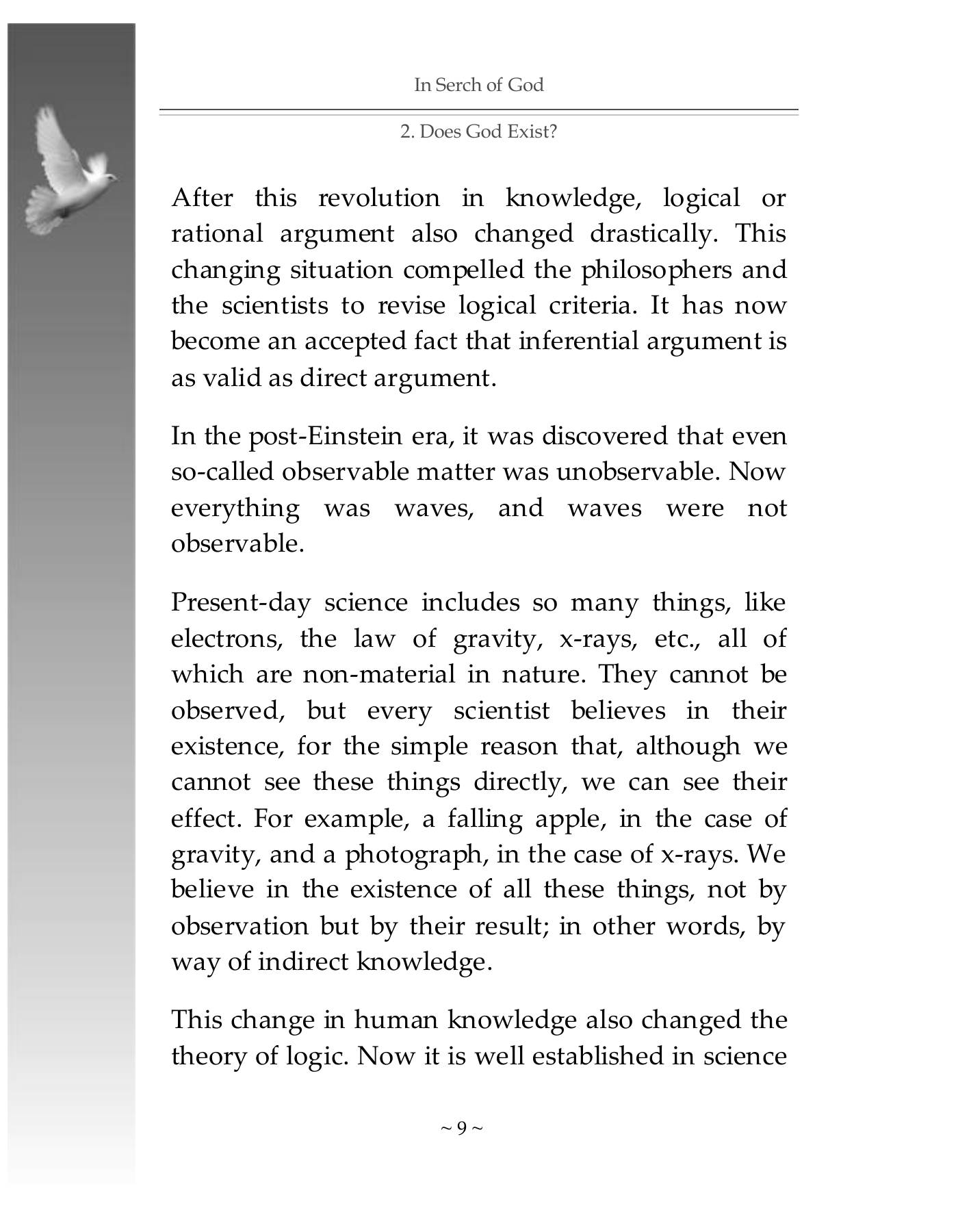 The printed page
