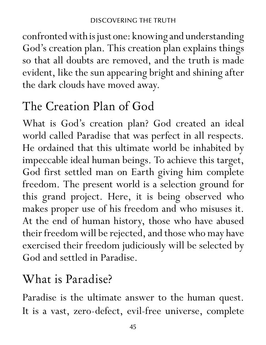 The printed page