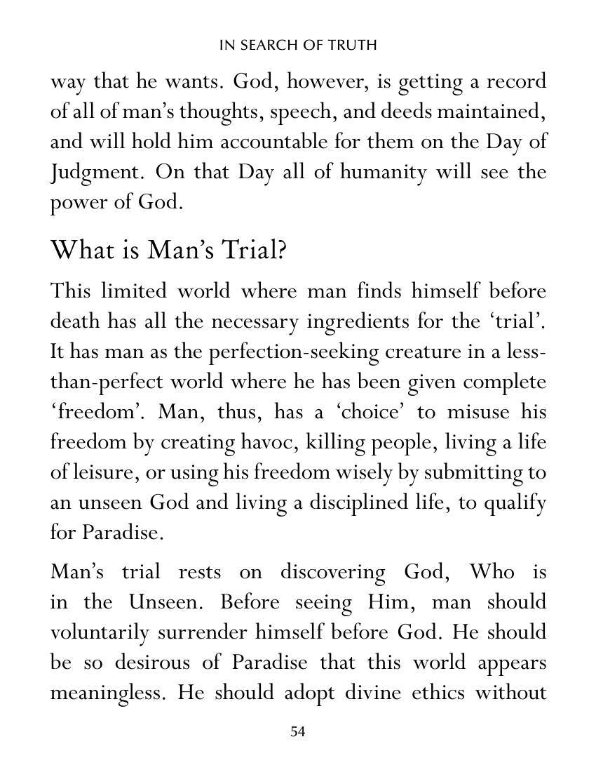 The printed page