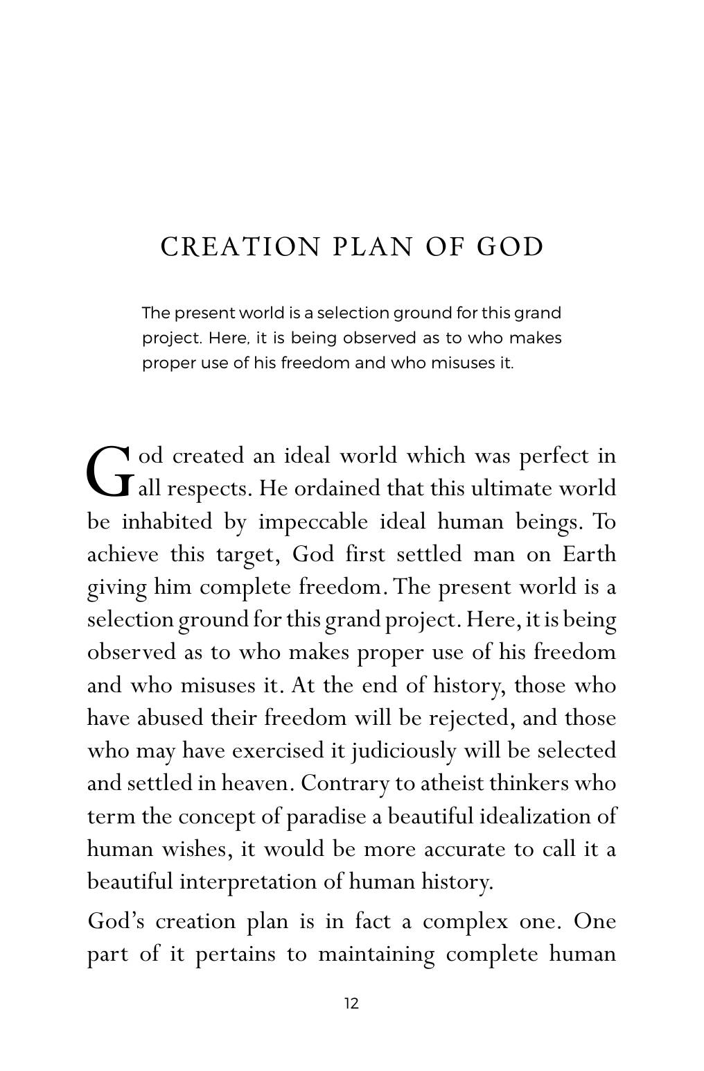 The printed page