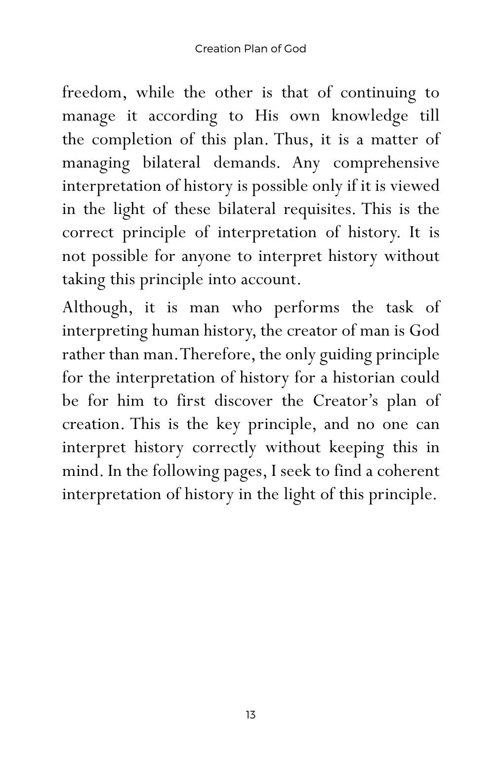 The printed page