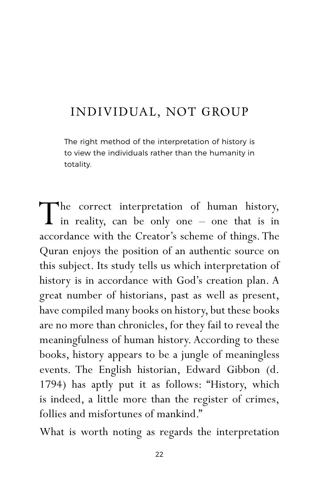 The printed page