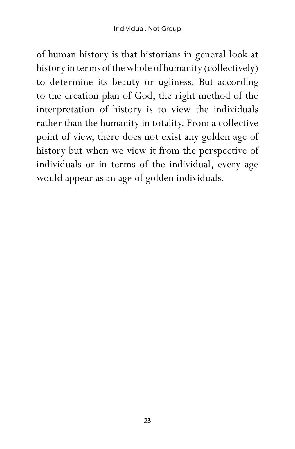 The printed page