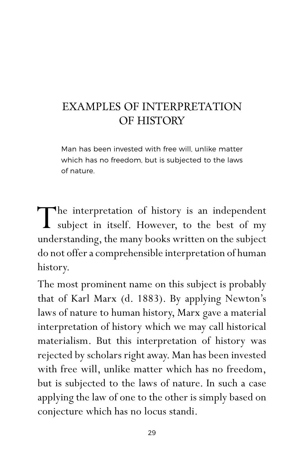 The printed page
