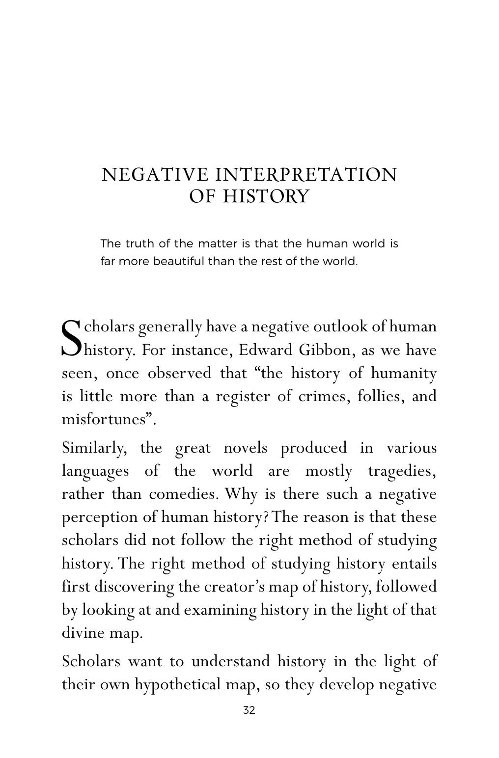 The printed page