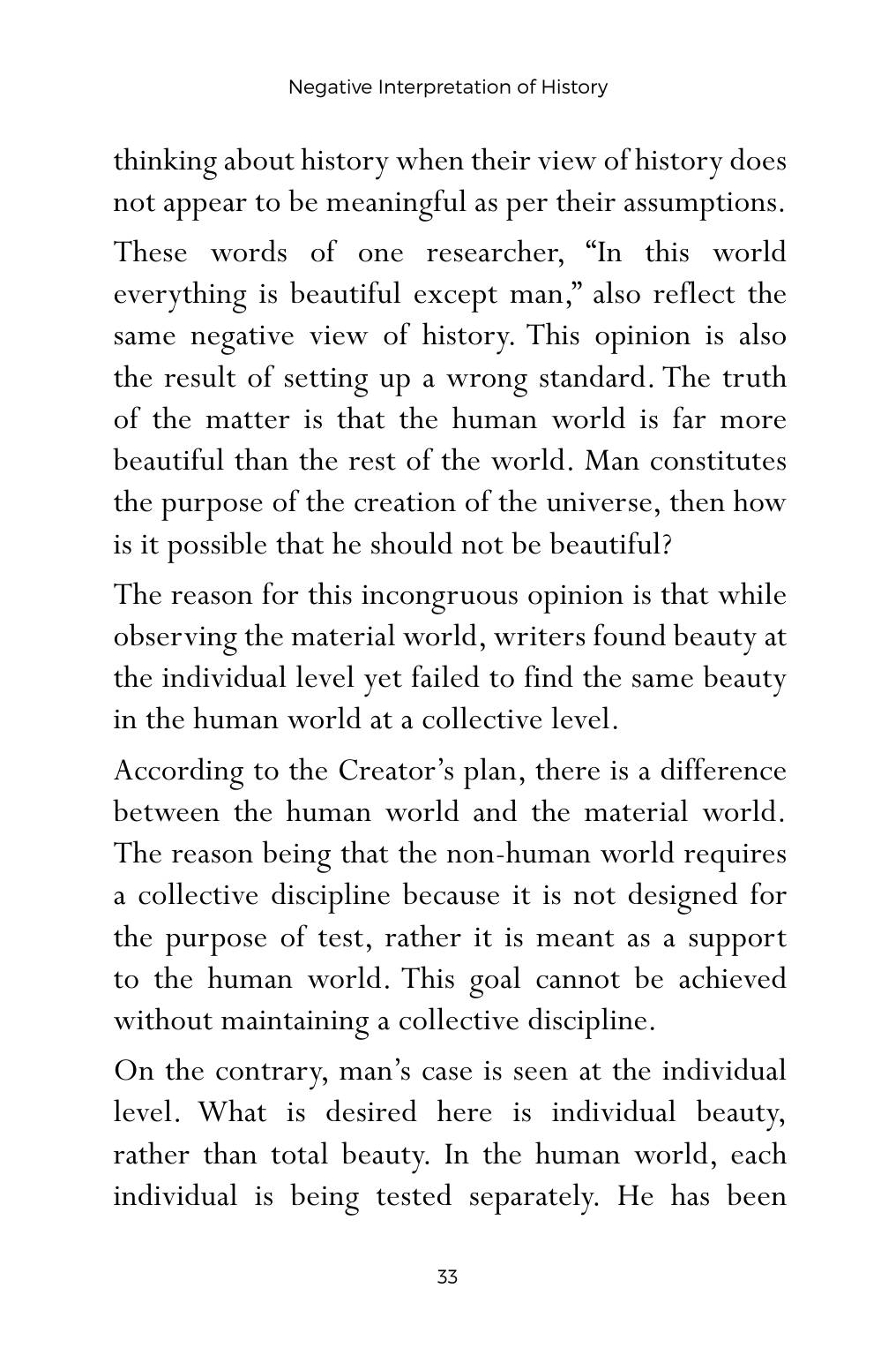 The printed page