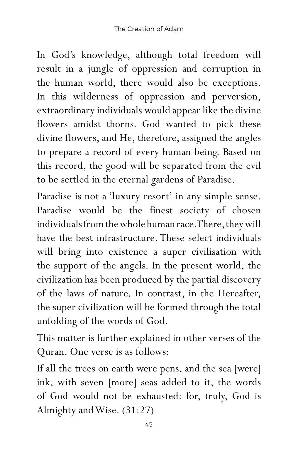 The printed page