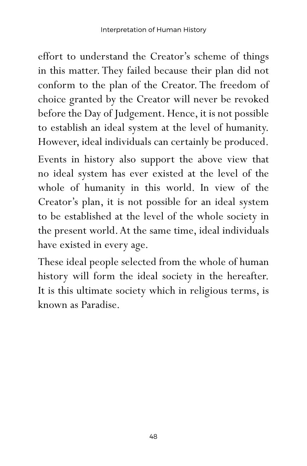 The printed page