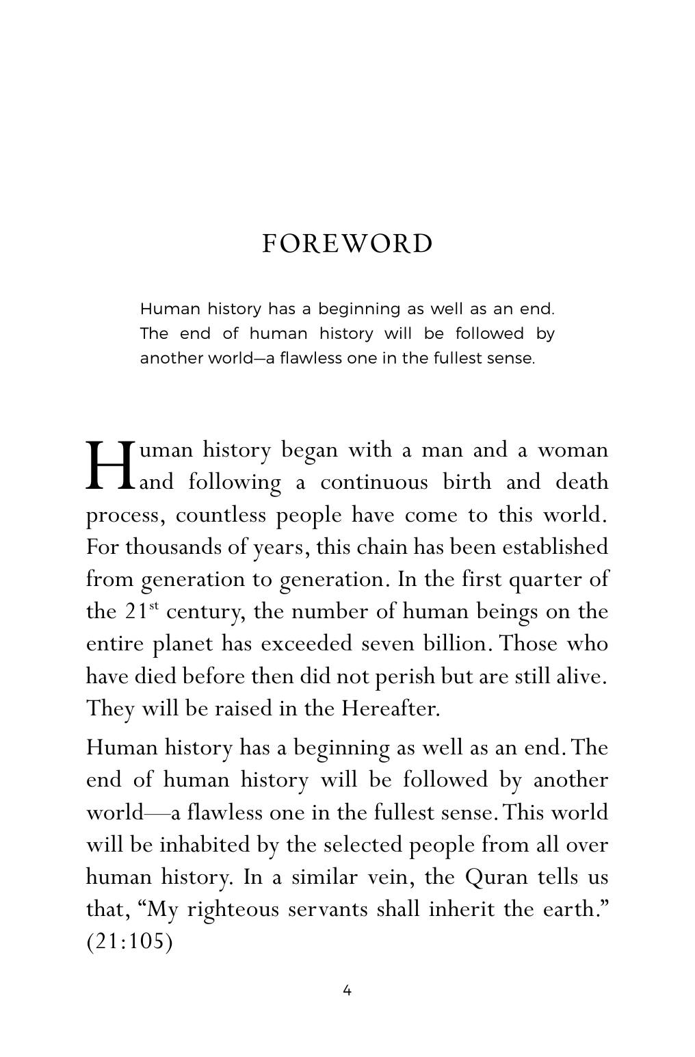 The printed page