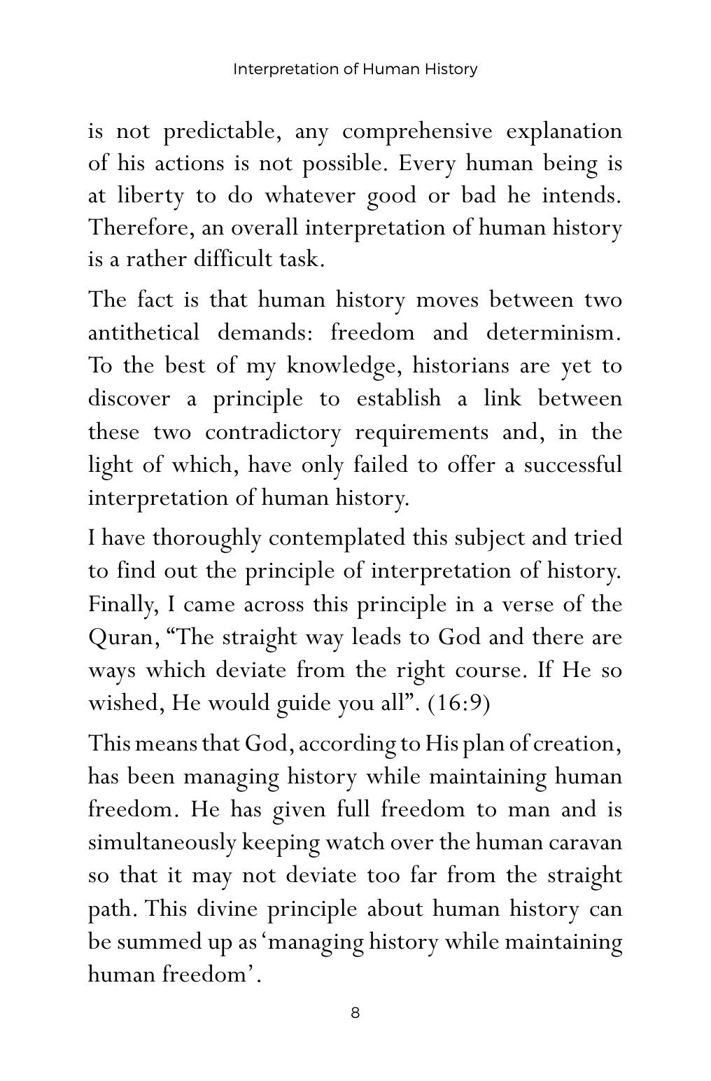 The printed page