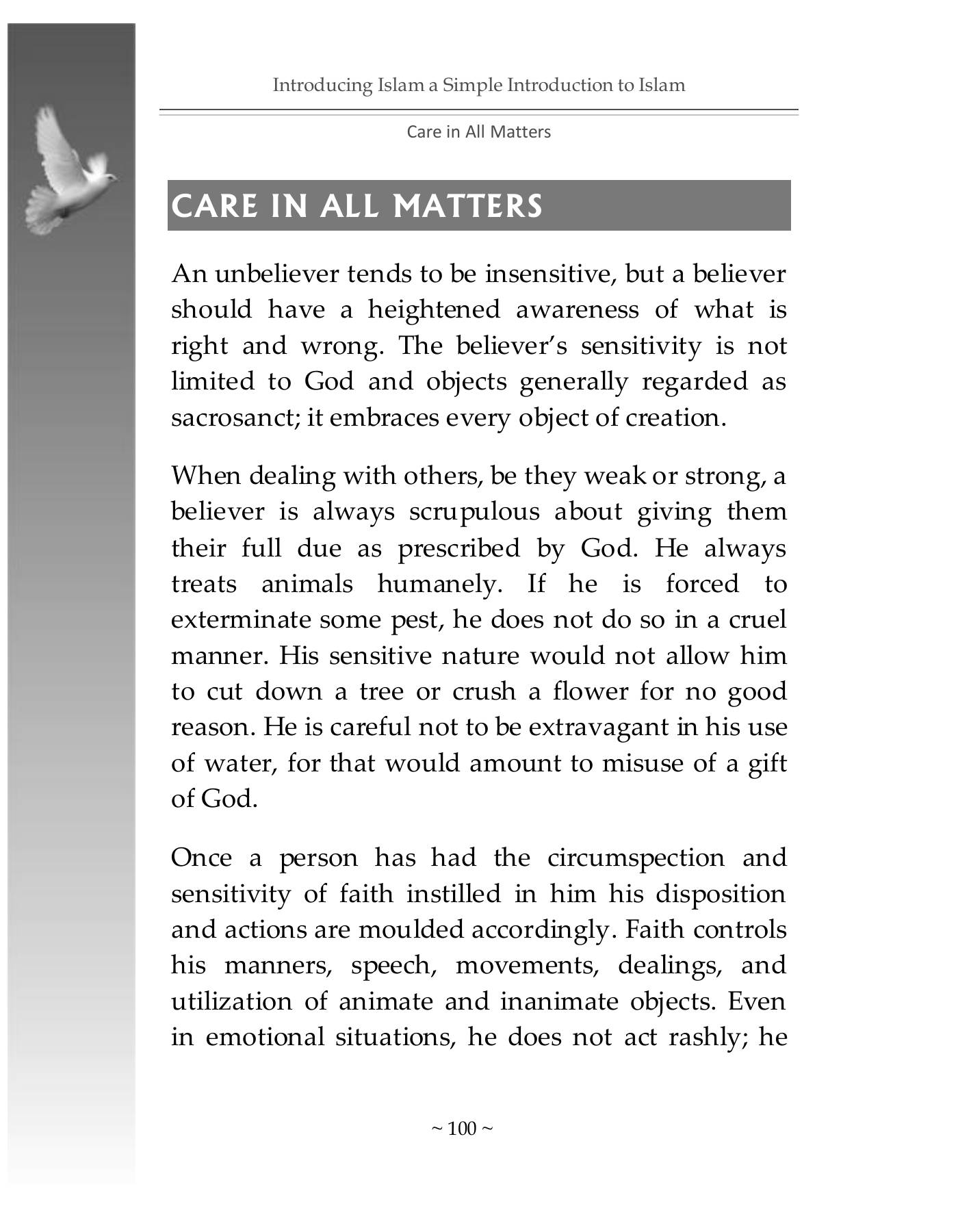 The printed page