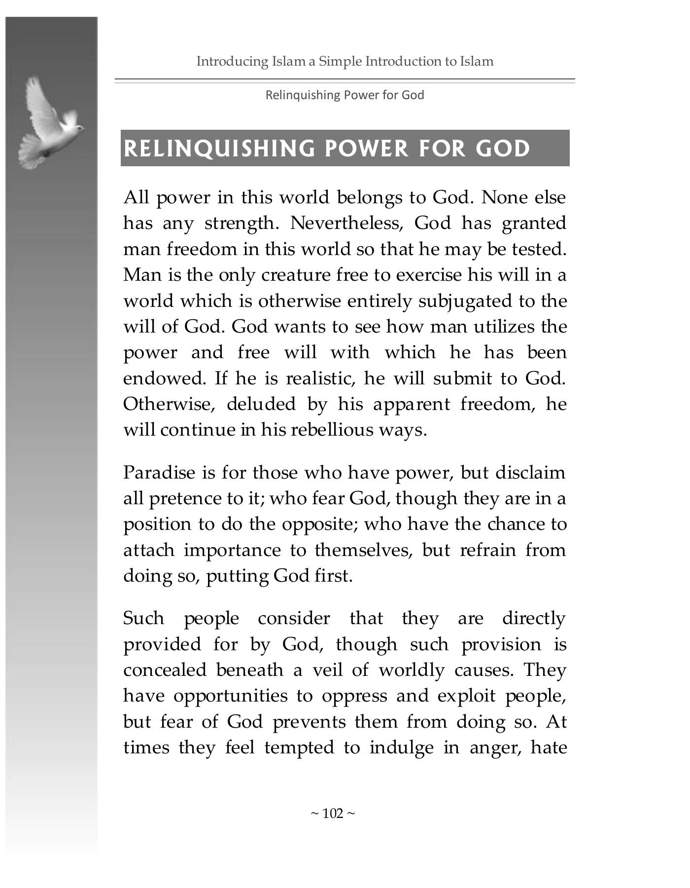 The printed page
