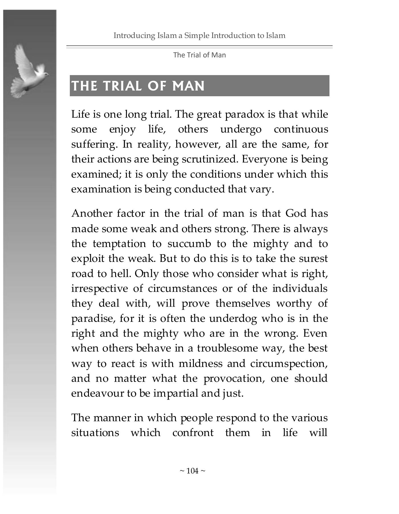 The printed page