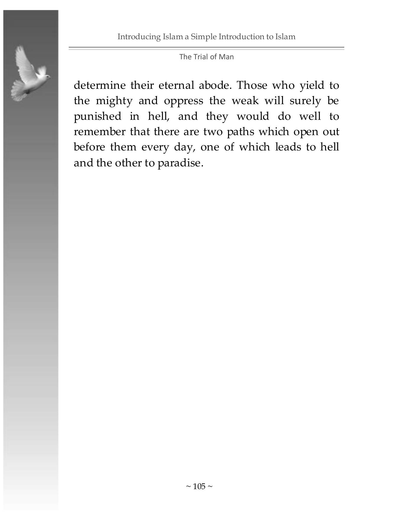 The printed page