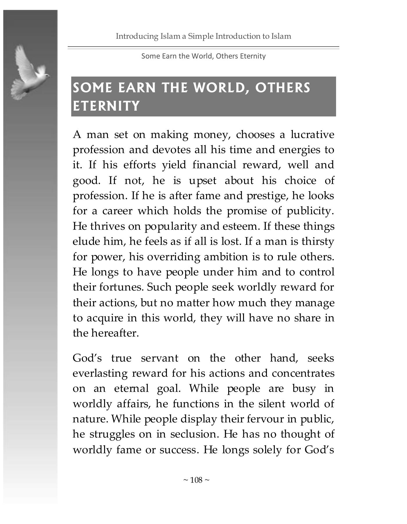 The printed page