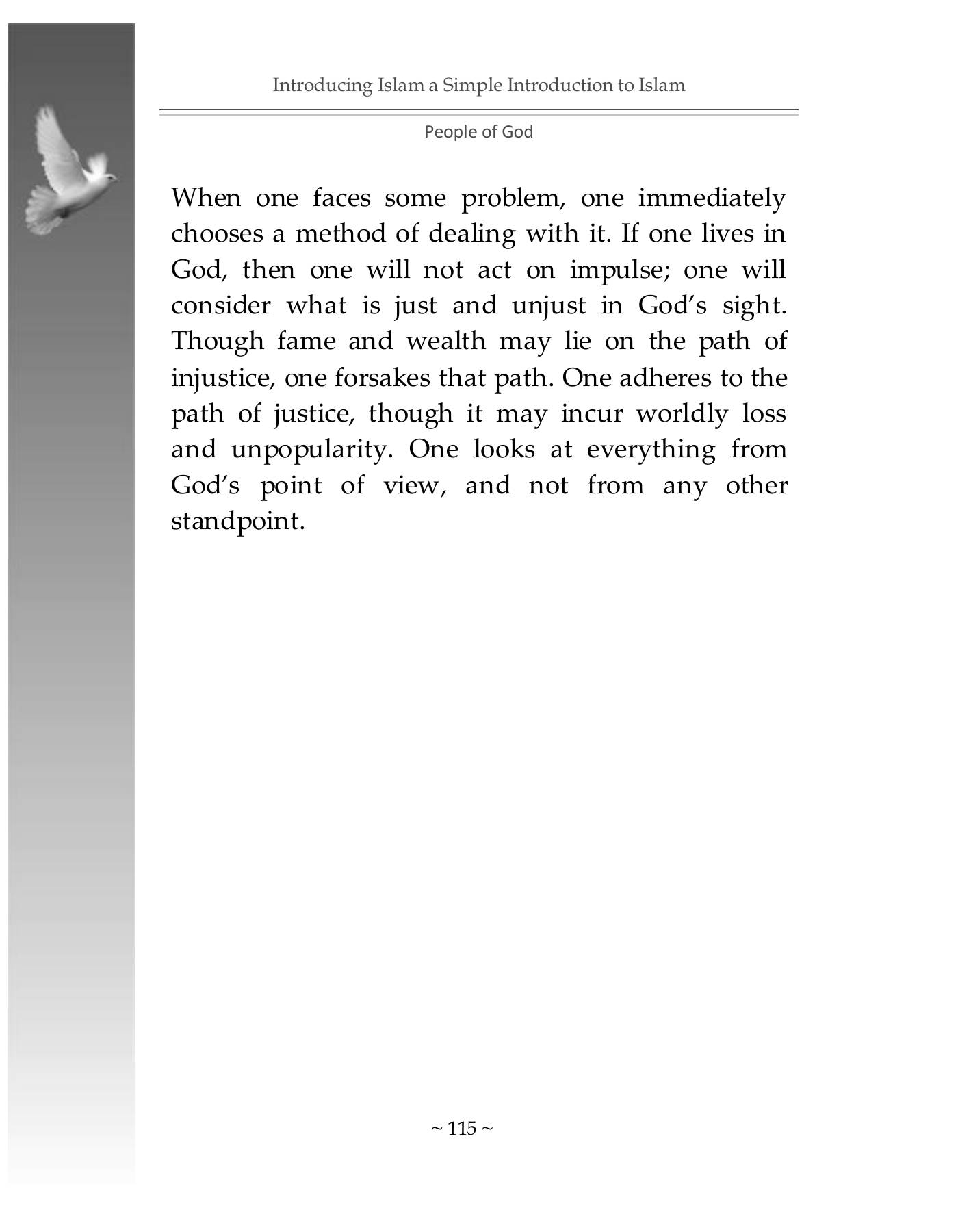 The printed page