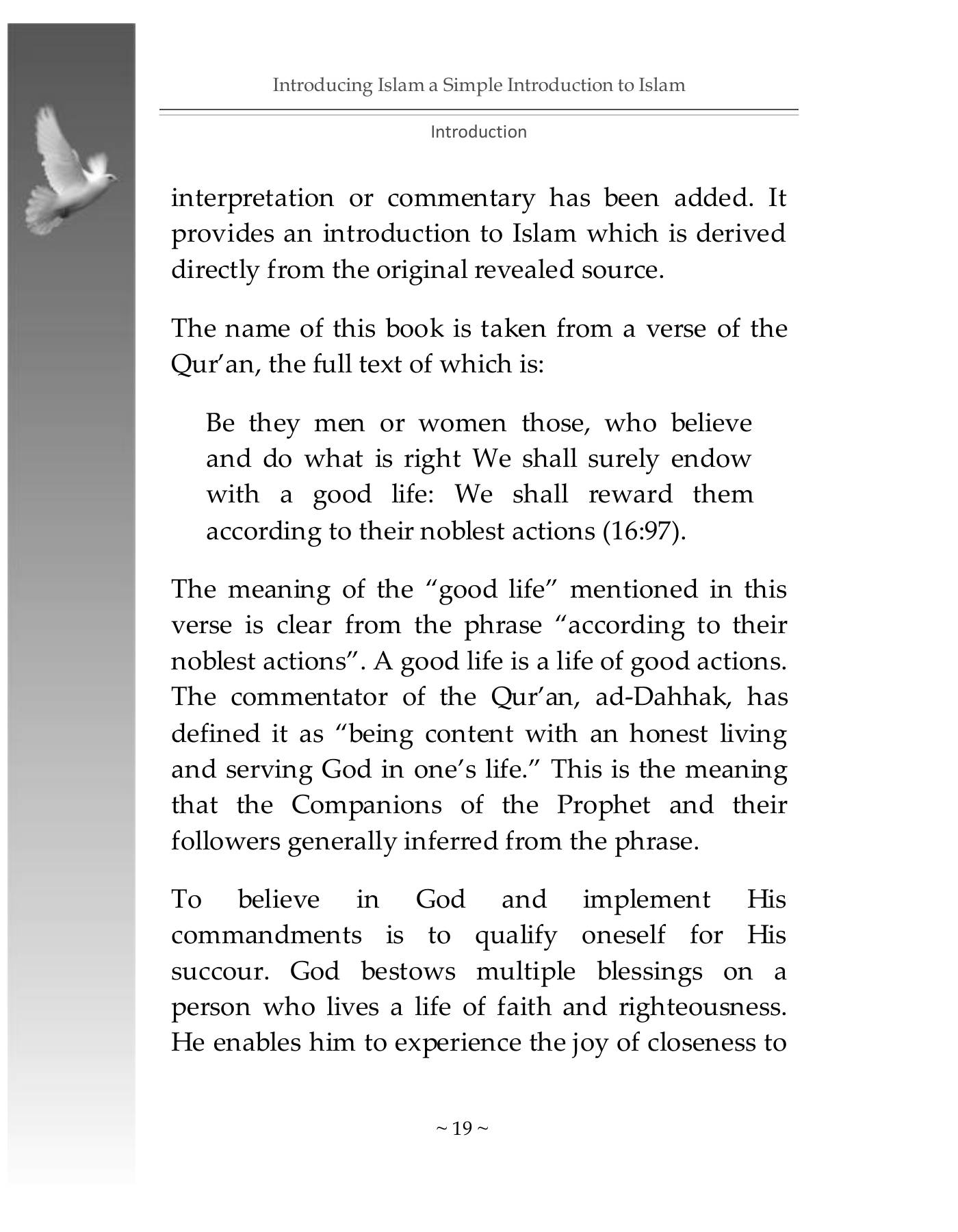 The printed page