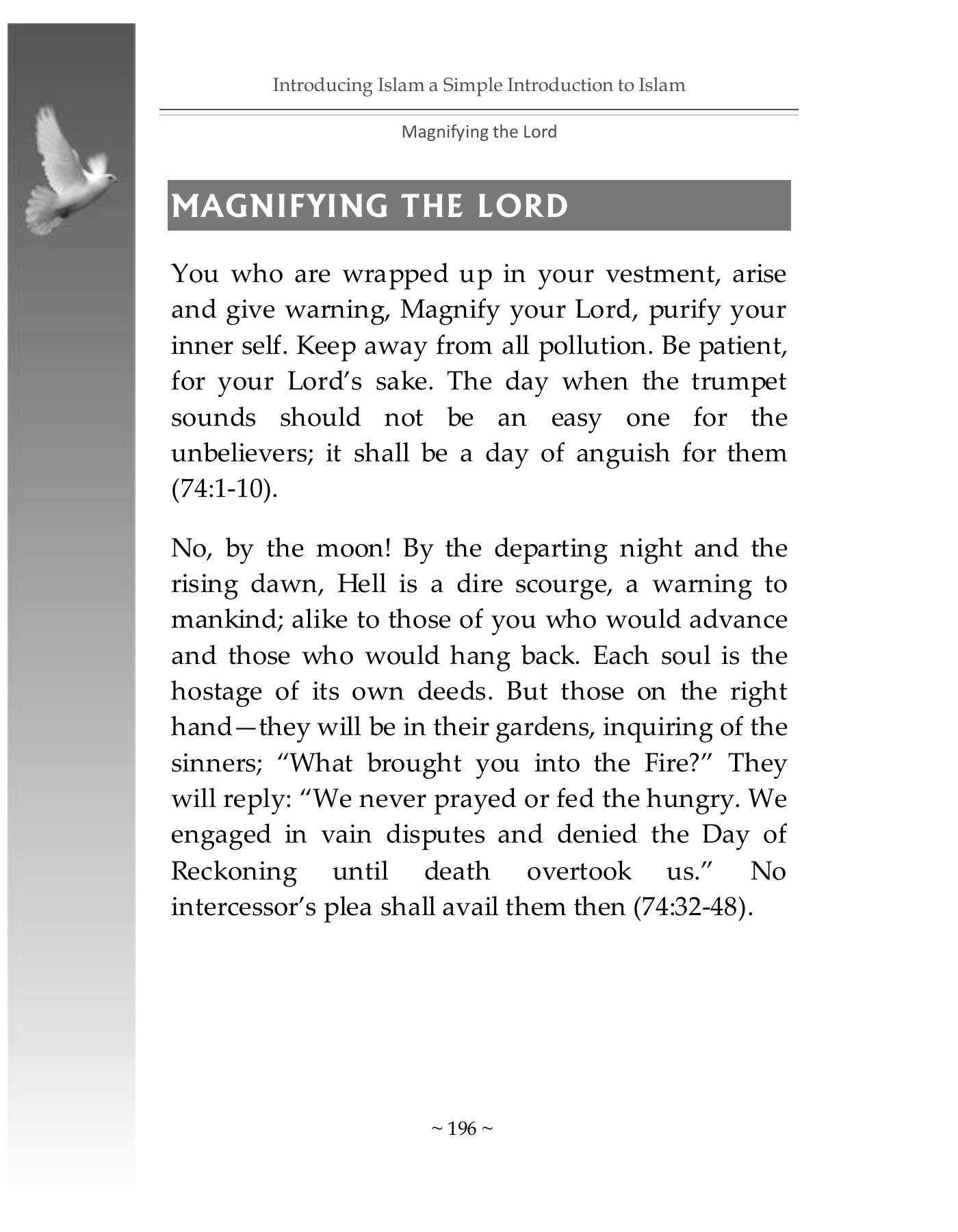 The printed page