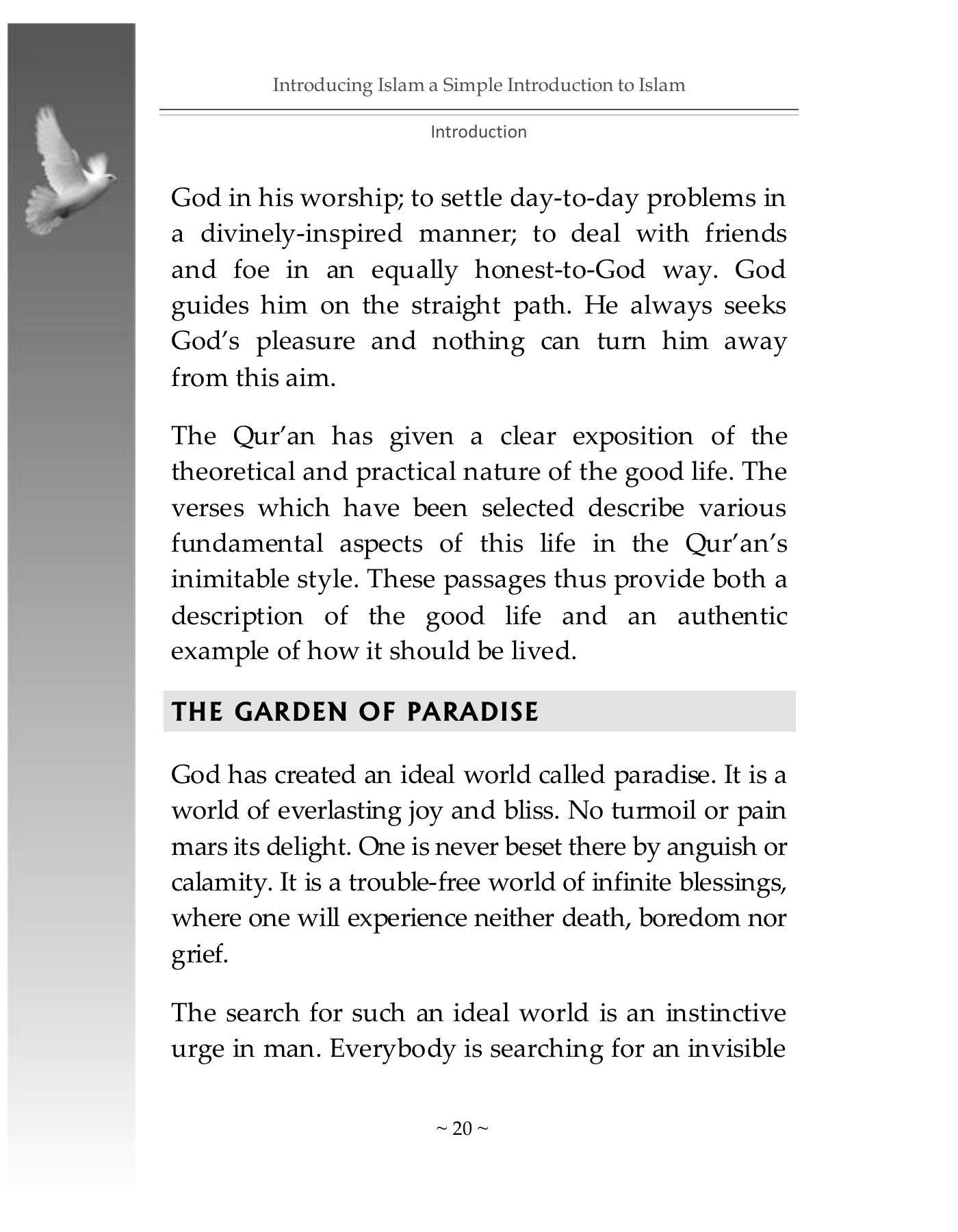 The printed page