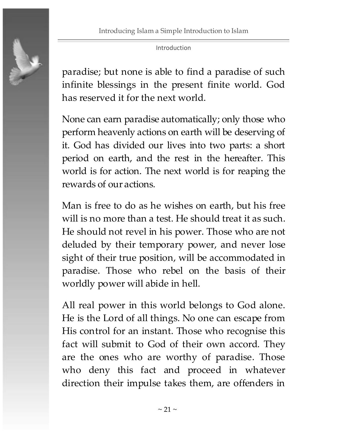 The printed page