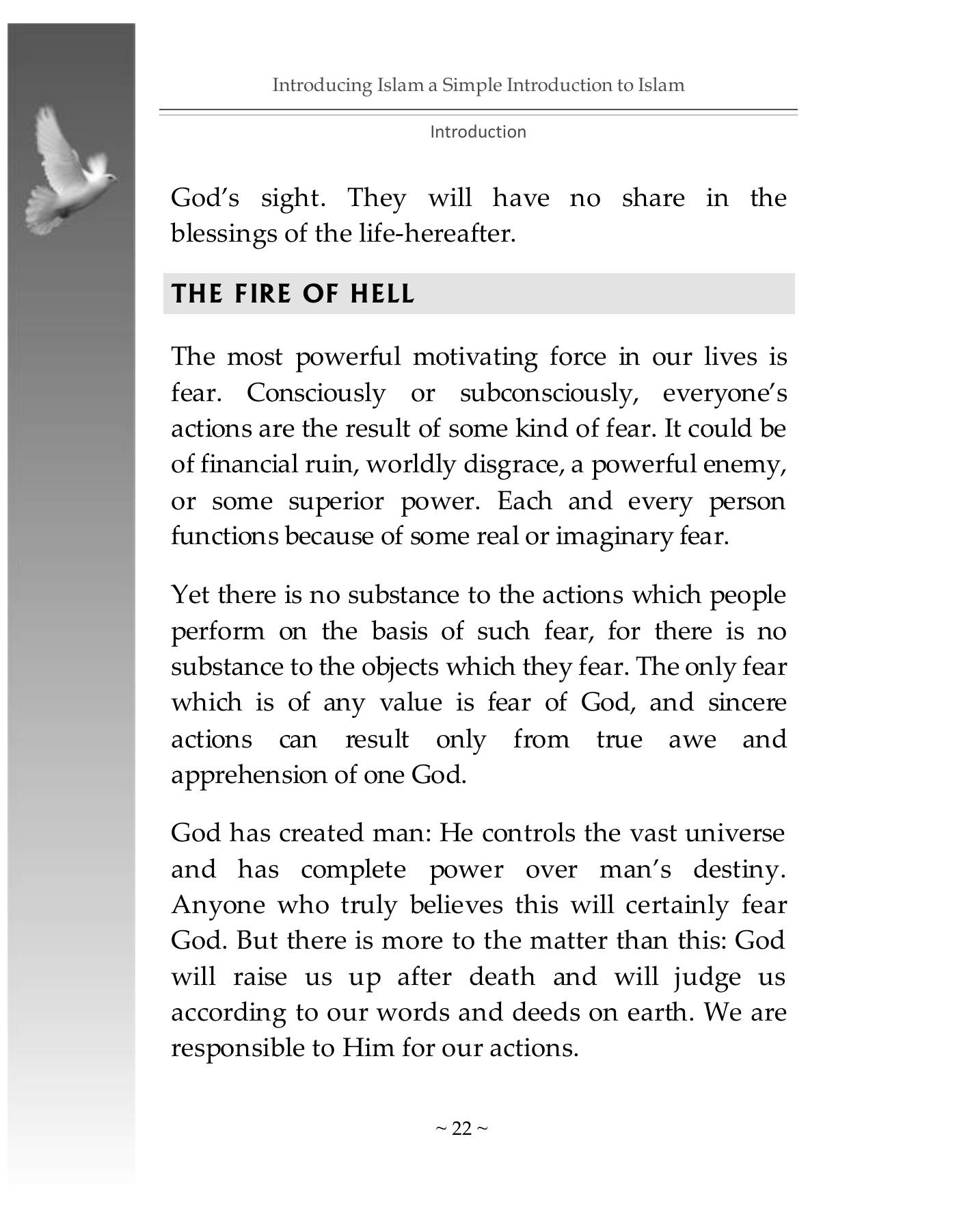 The printed page