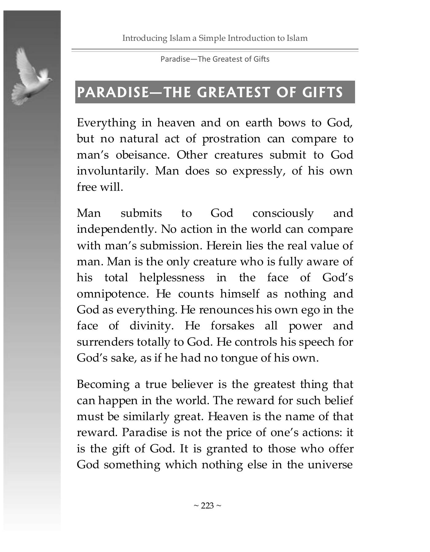 The printed page