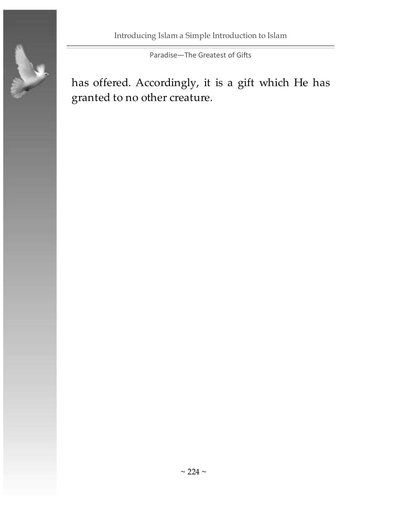 The printed page
