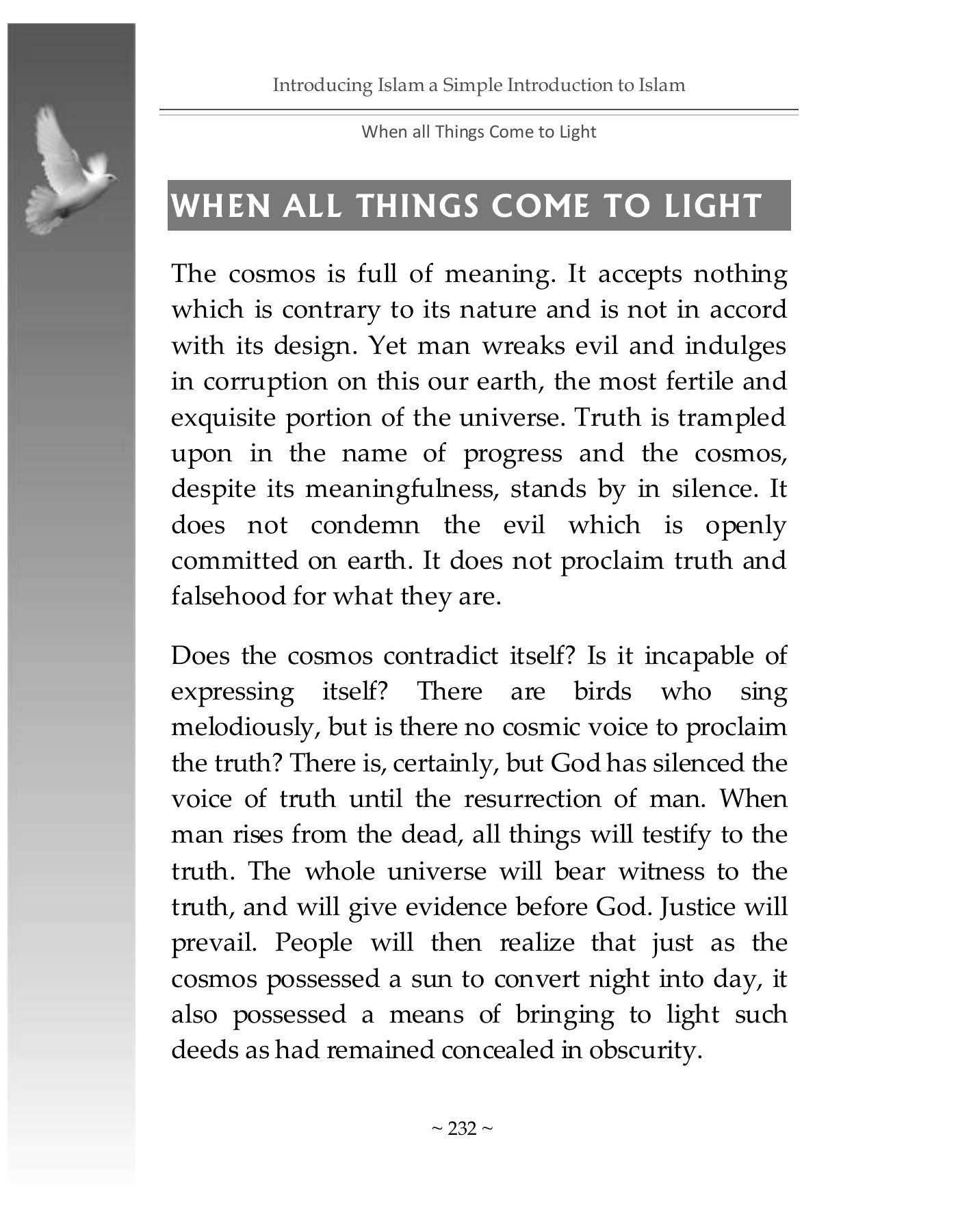 The printed page