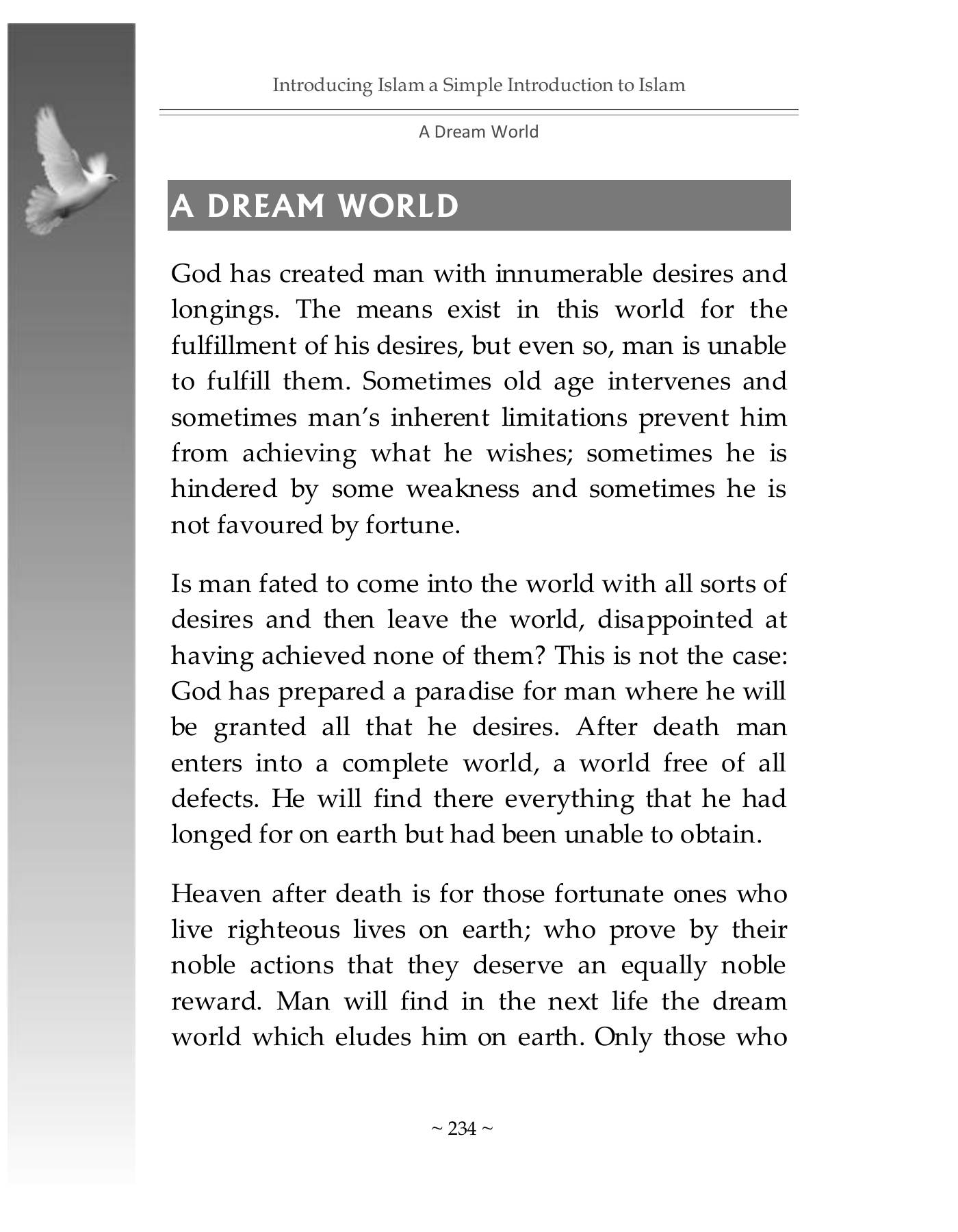 The printed page