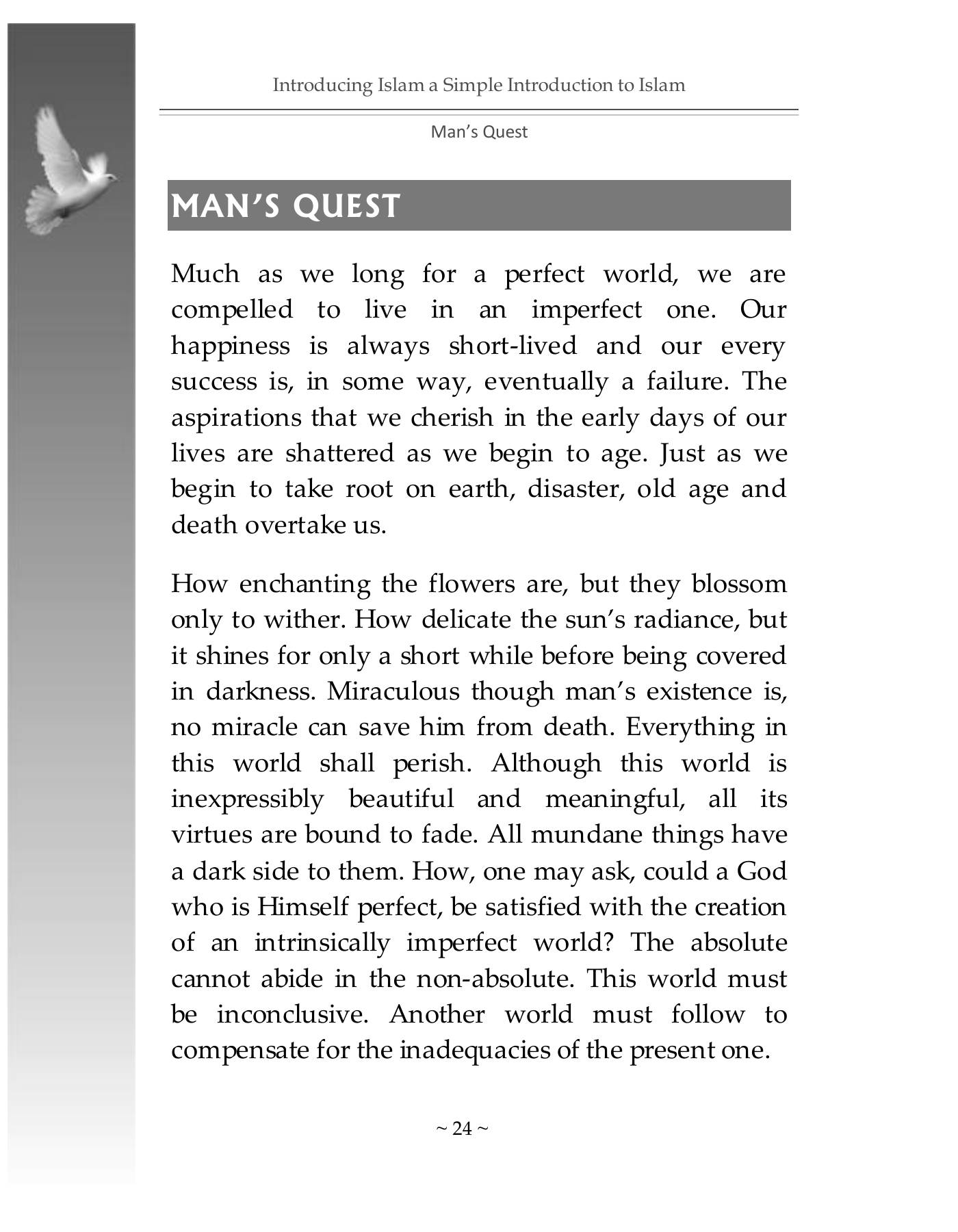 The printed page