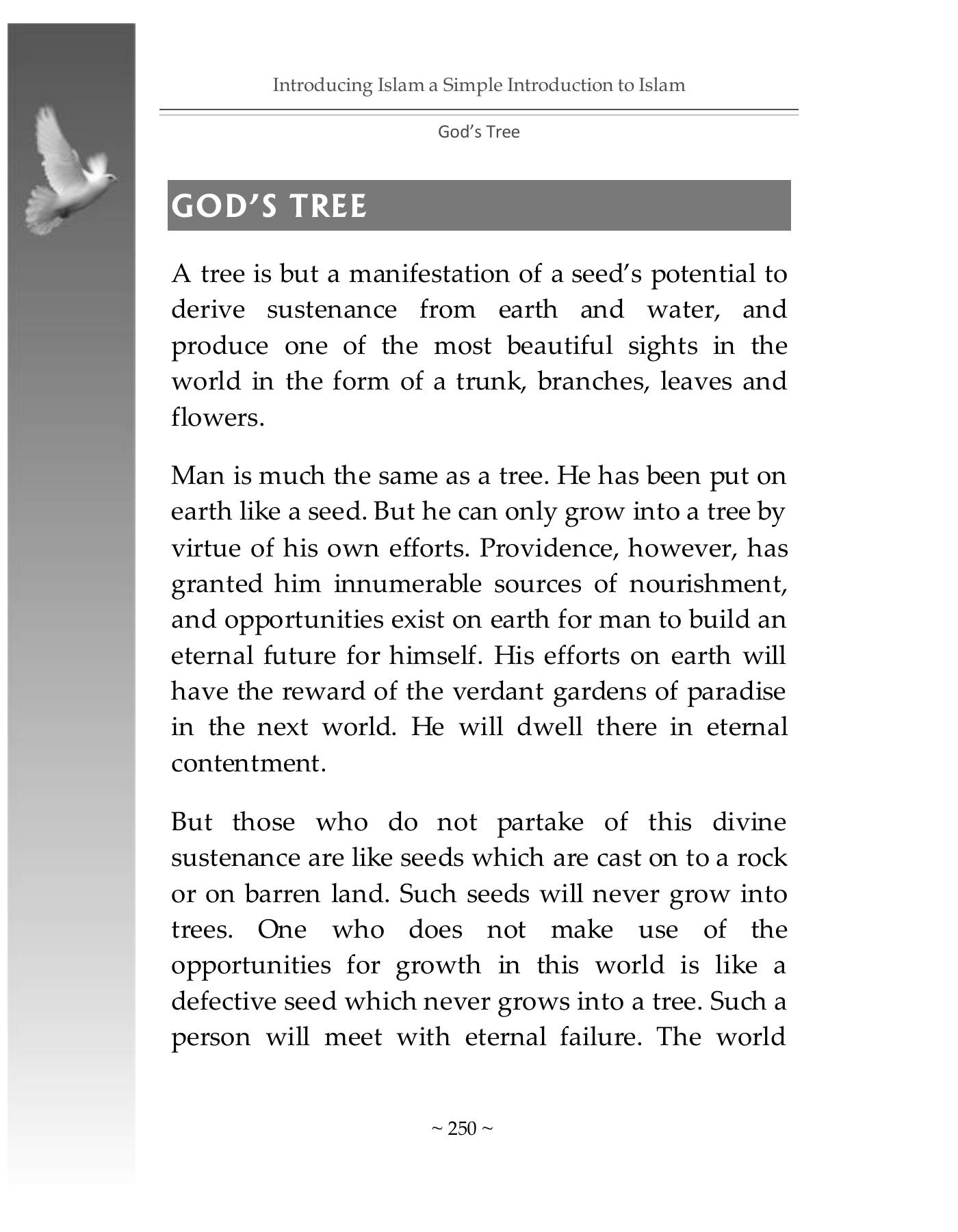 The printed page