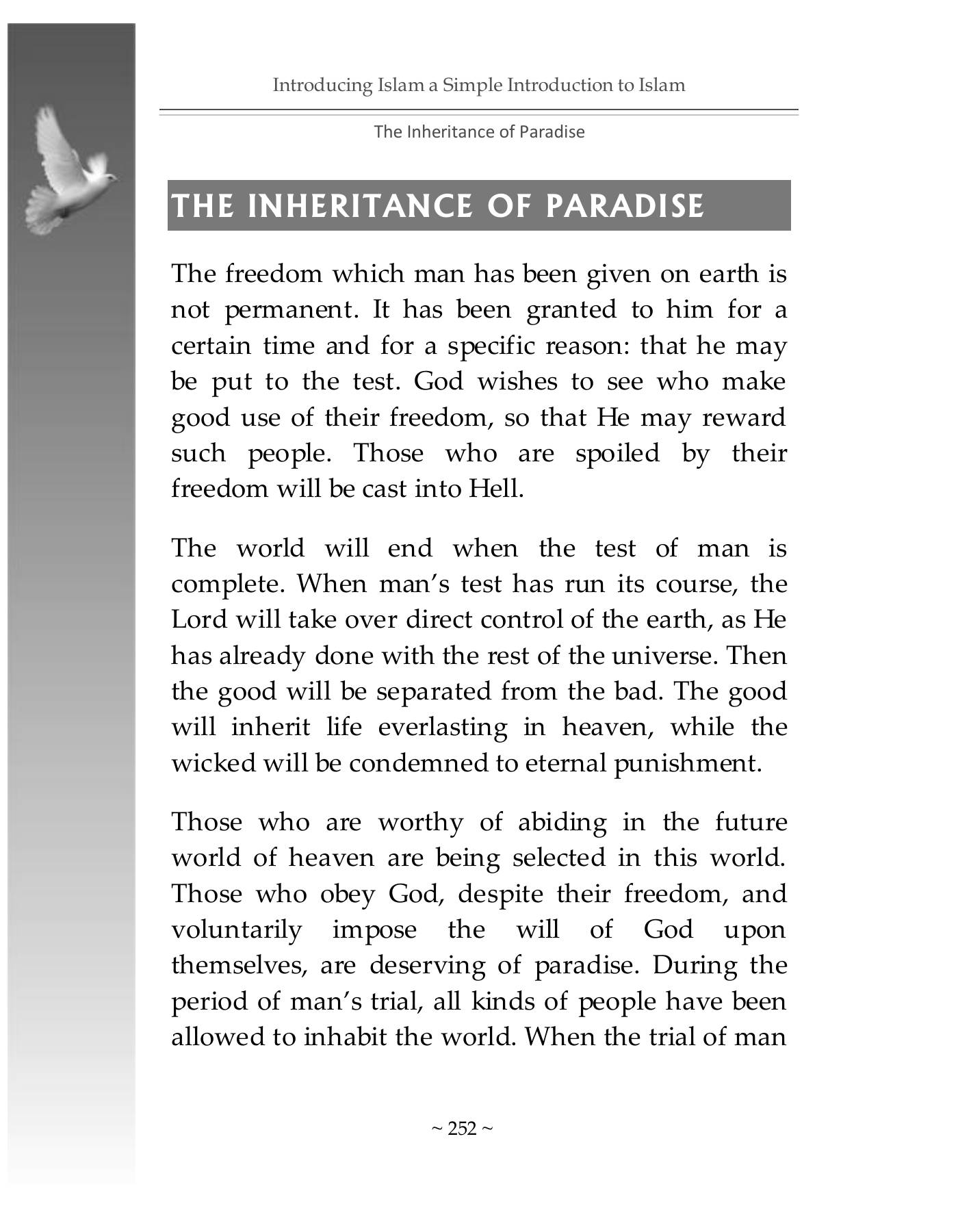 The printed page