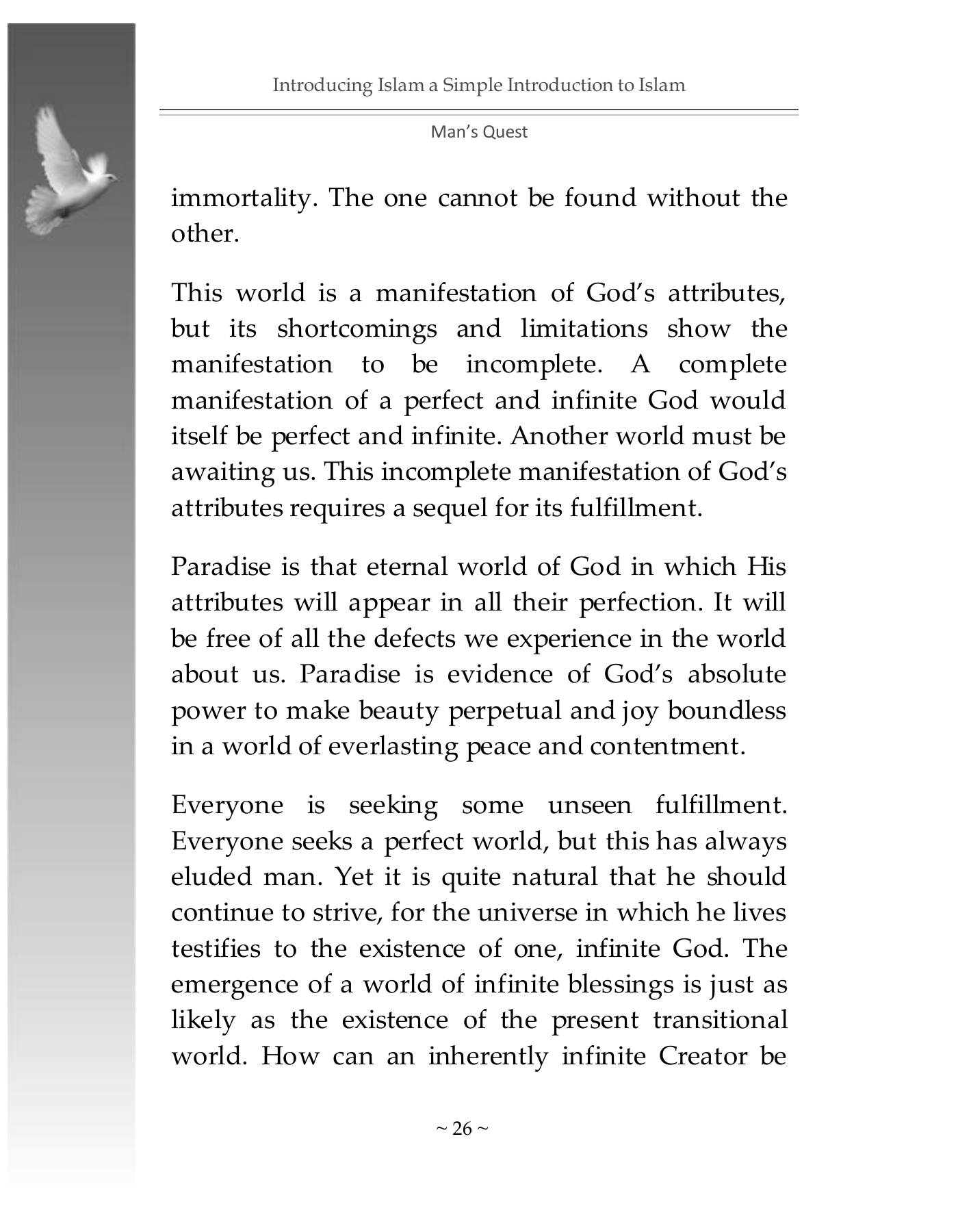 The printed page