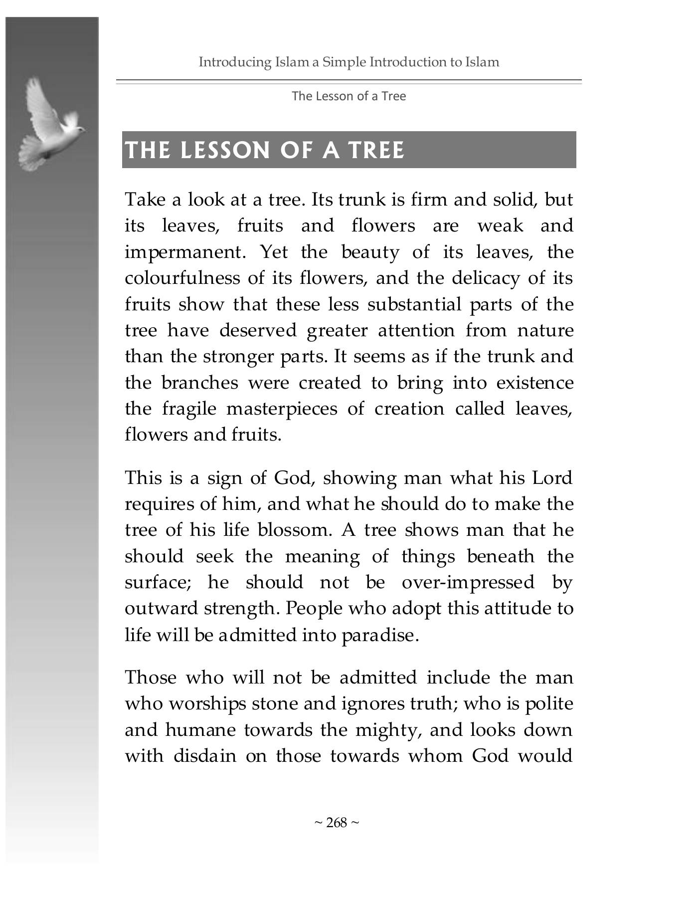 The printed page