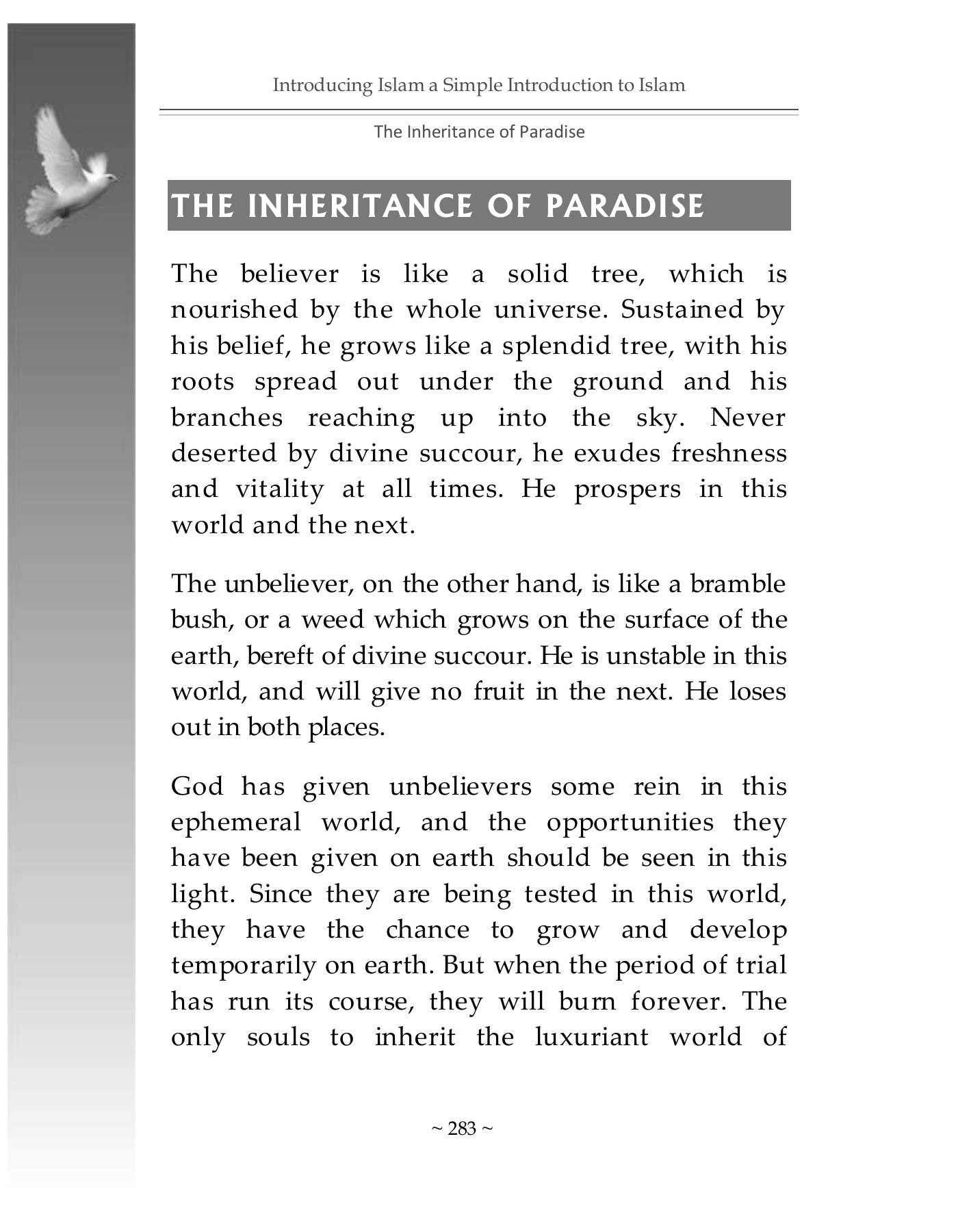 The printed page