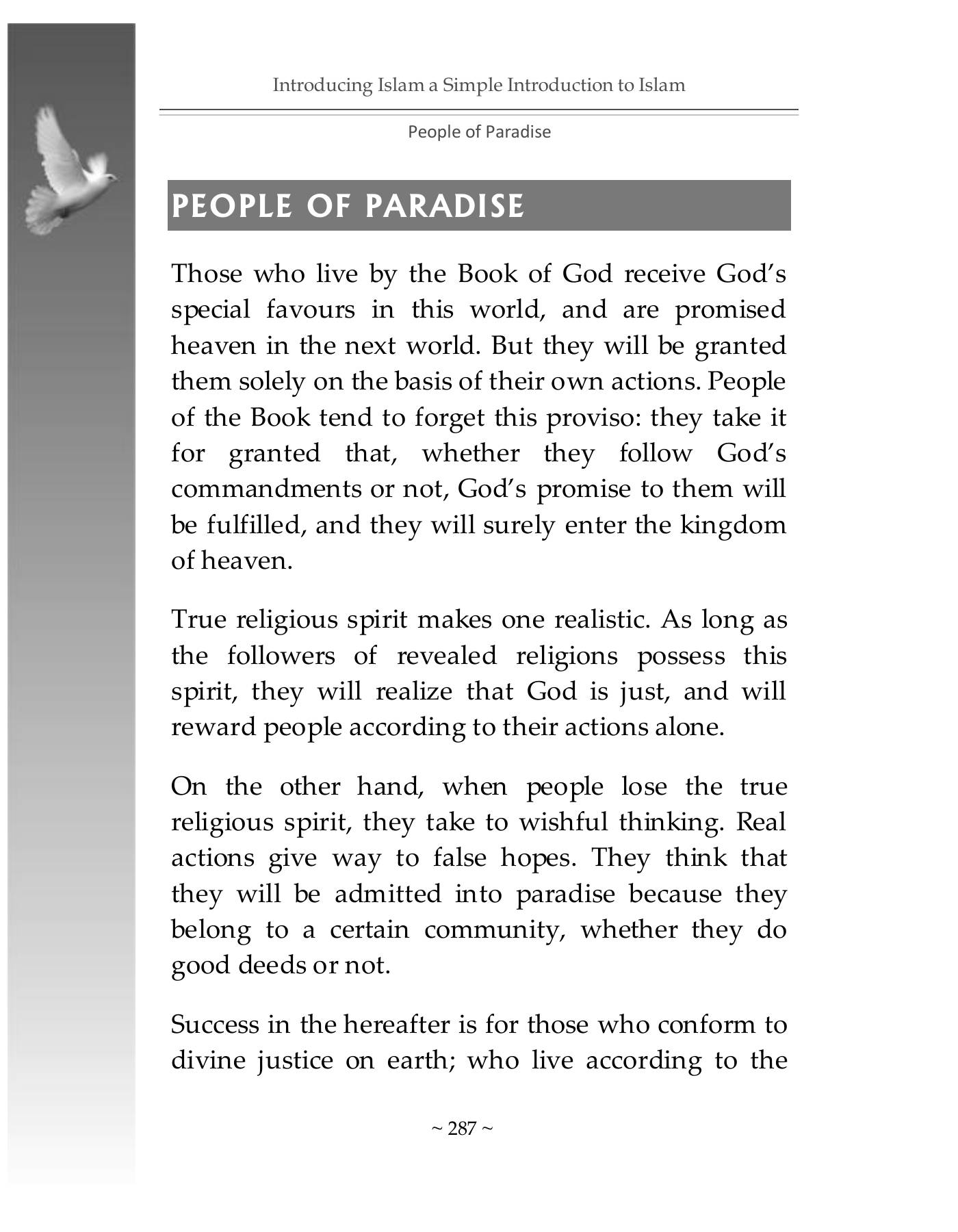 The printed page