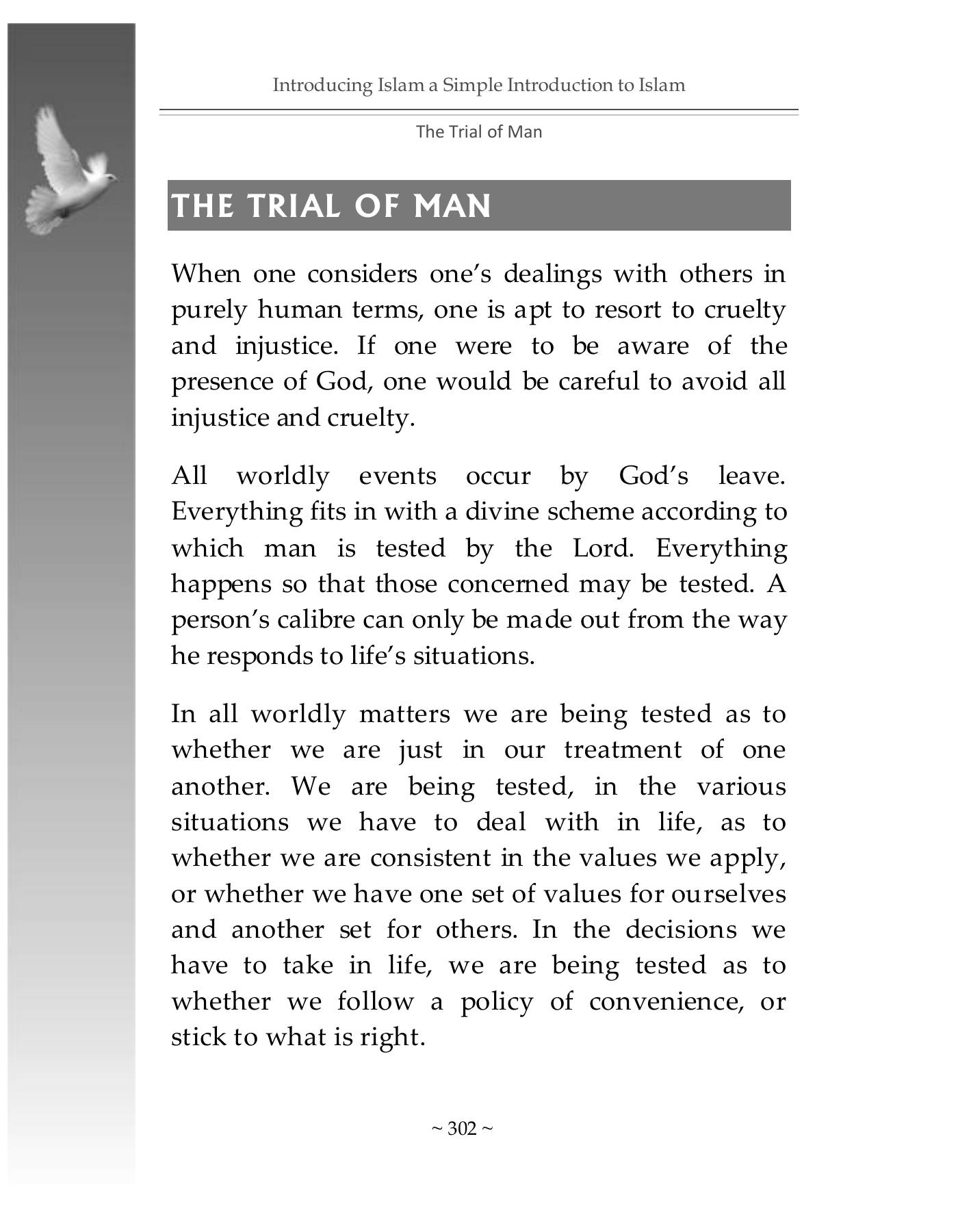 The printed page