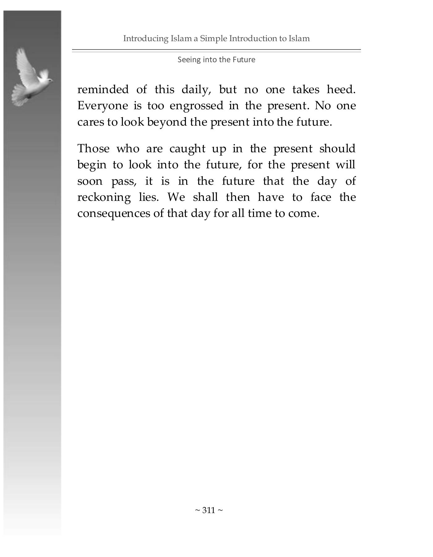 The printed page