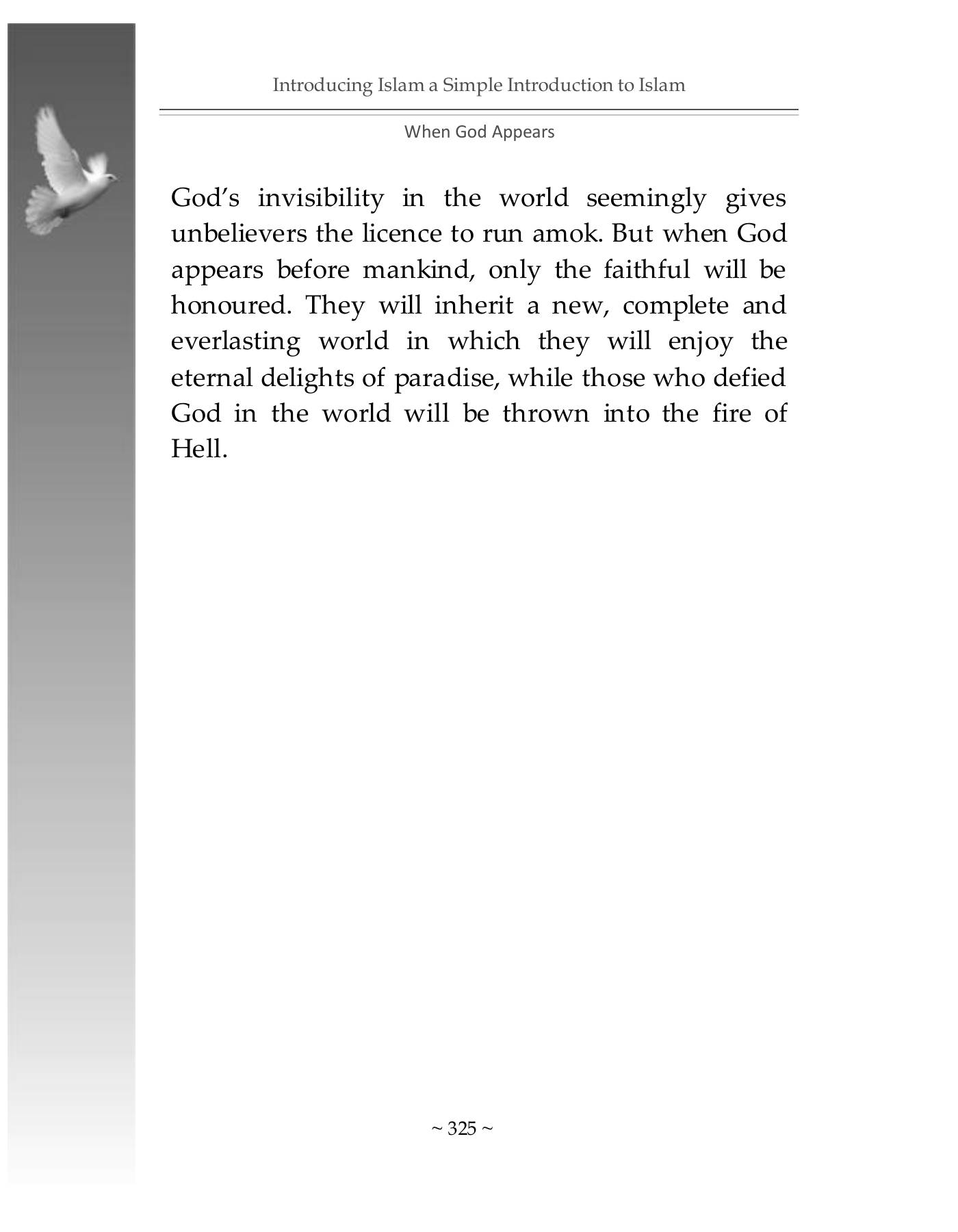 The printed page